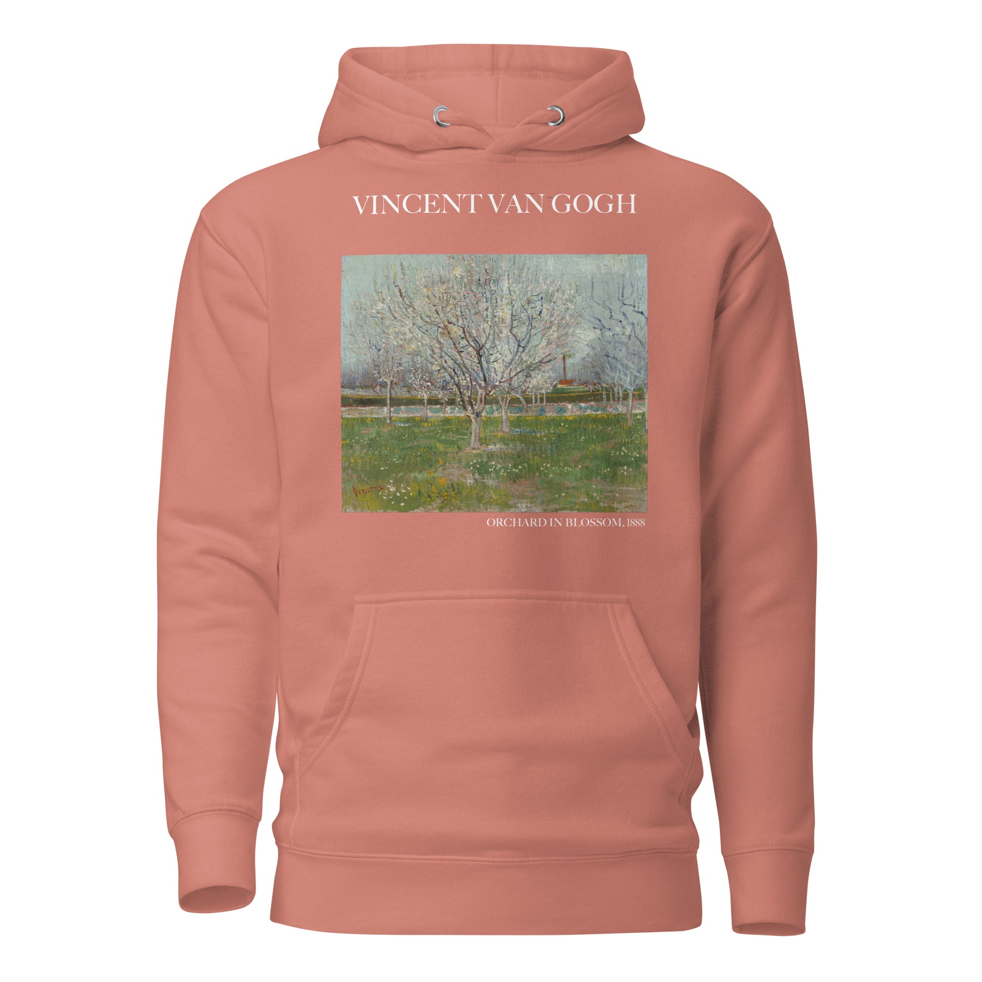 Vincent van Gogh 'Orchard in Blossom' Famous Painting Hoodie | Unisex Premium Art Hoodie