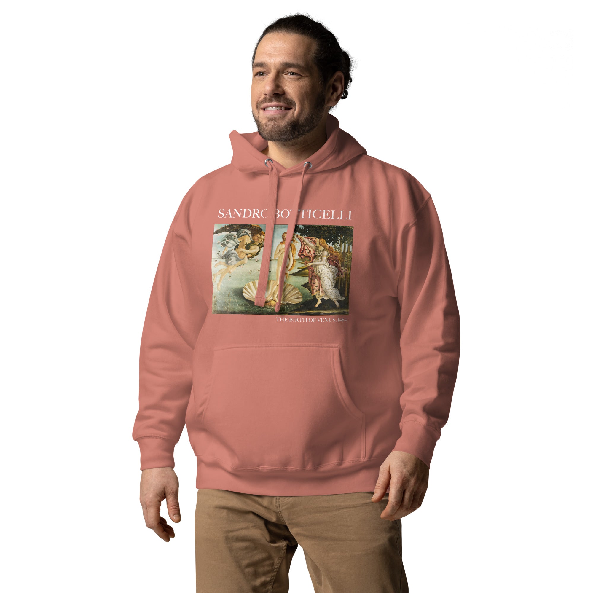 Kapuzenpullover mit berühmtem Gemälde „Die Geburt der Venus“ von Sandro Botticelli | Unisex-Kapuzenpullover mit Premium-Kunstmotiv