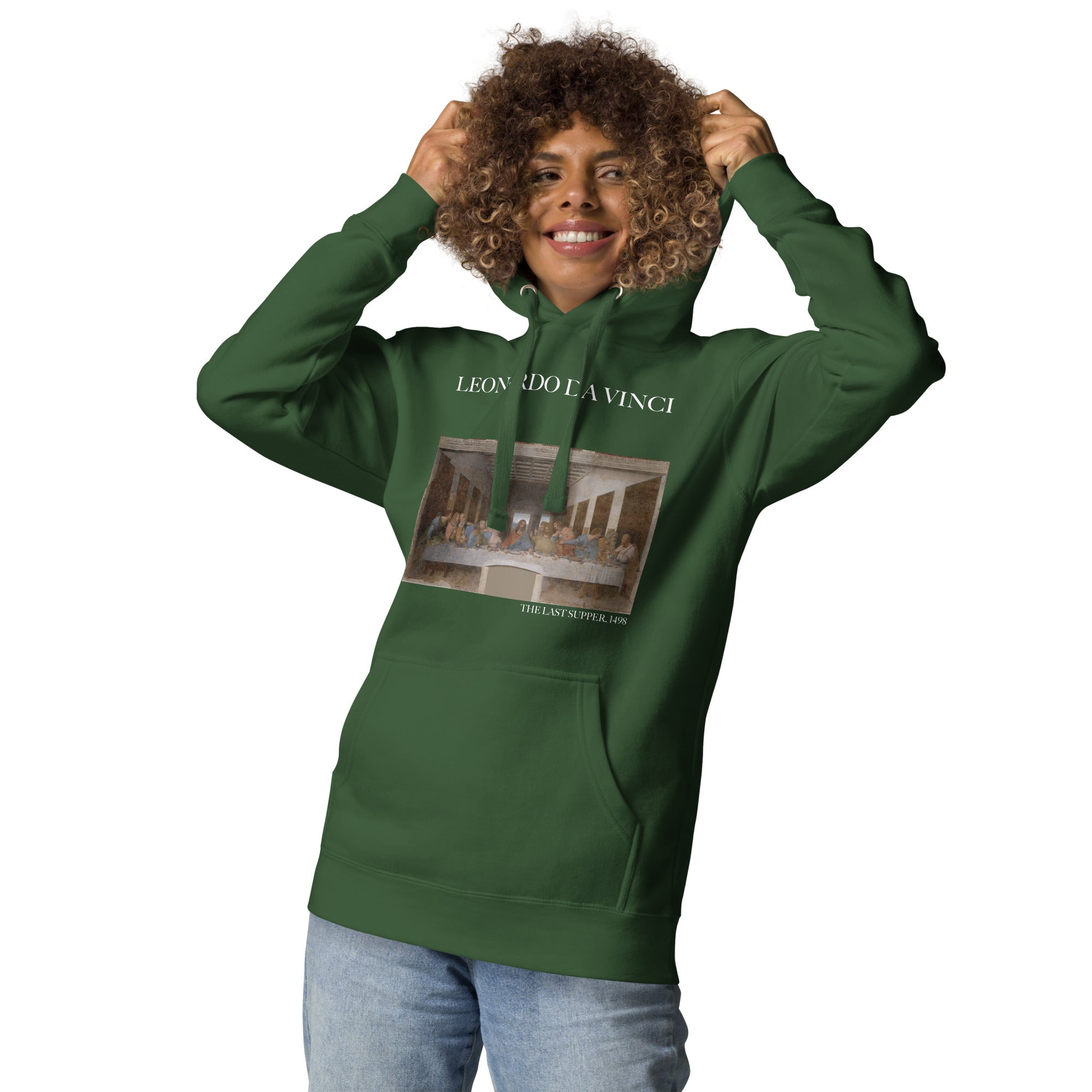 Leonardo da Vinci 'The Last Supper' Famous Painting Hoodie | Unisex Premium Art Hoodie