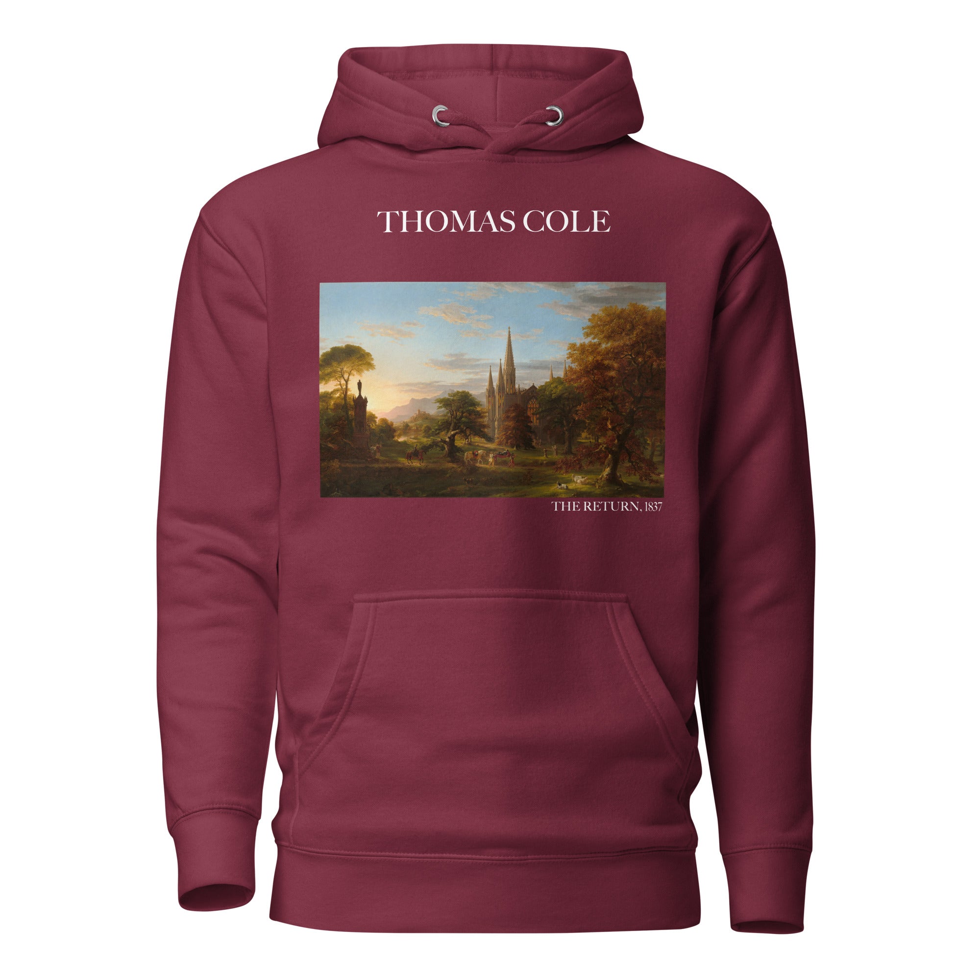 Thomas Cole 'The Return' Famous Painting Hoodie | Unisex Premium Art Hoodie