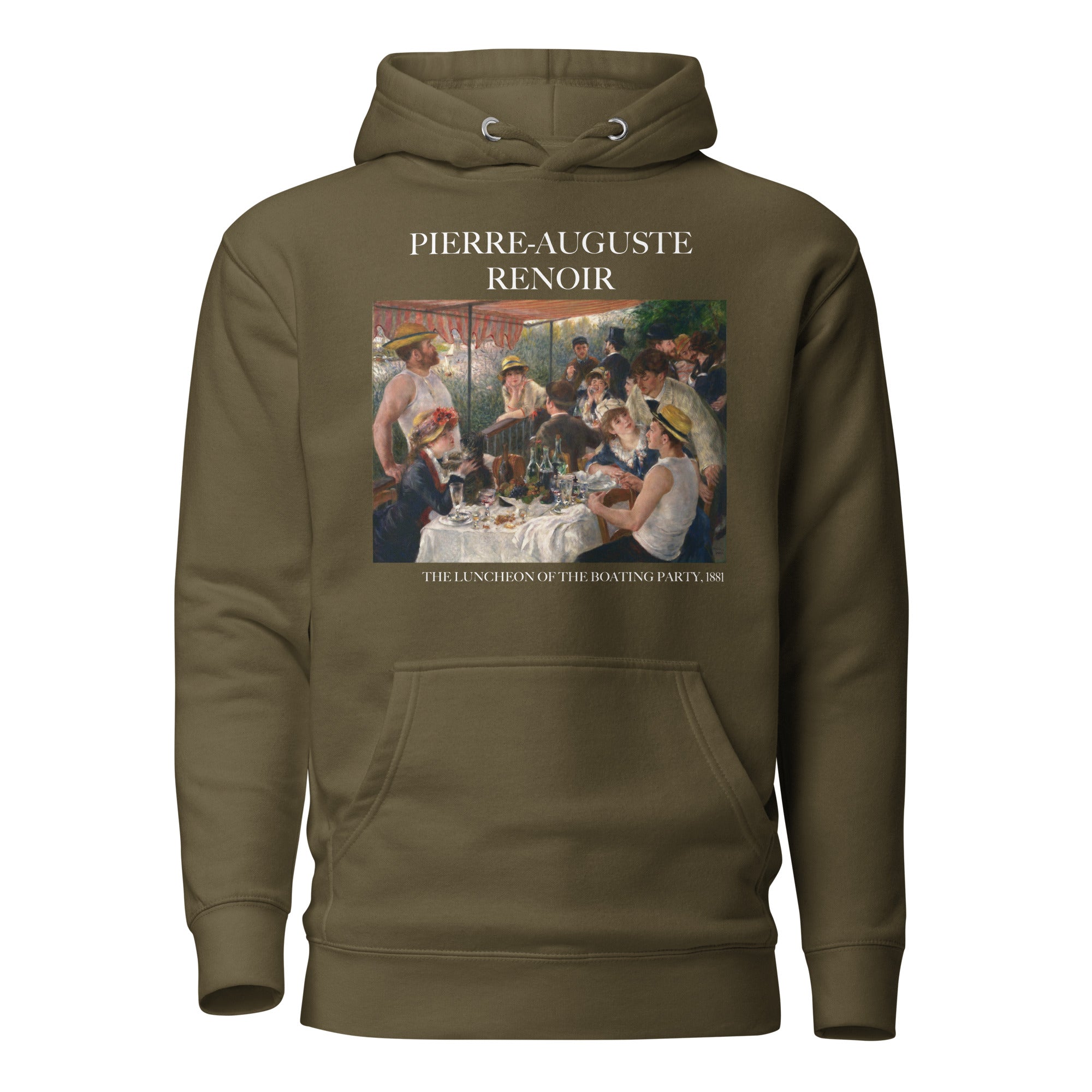 Pierre-Auguste Renoir 'The Luncheon of the Boating Party' Famous Painting Hoodie | Unisex Premium Art Hoodie