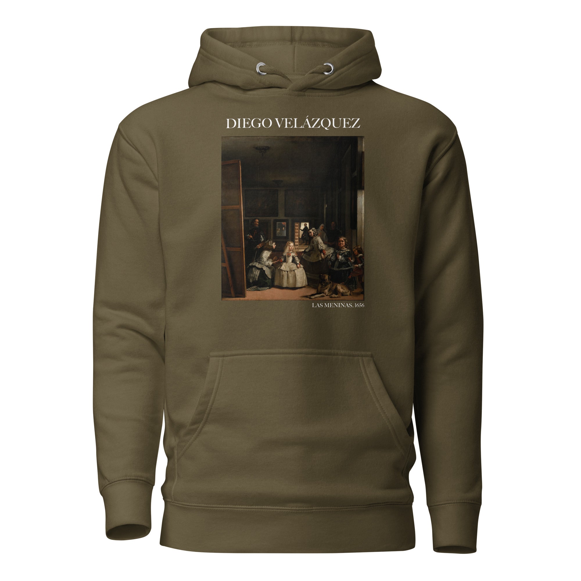 Diego Velázquez 'Las Meninas' Berühmtes Gemälde Hoodie | Unisex Premium Kunst Hoodie