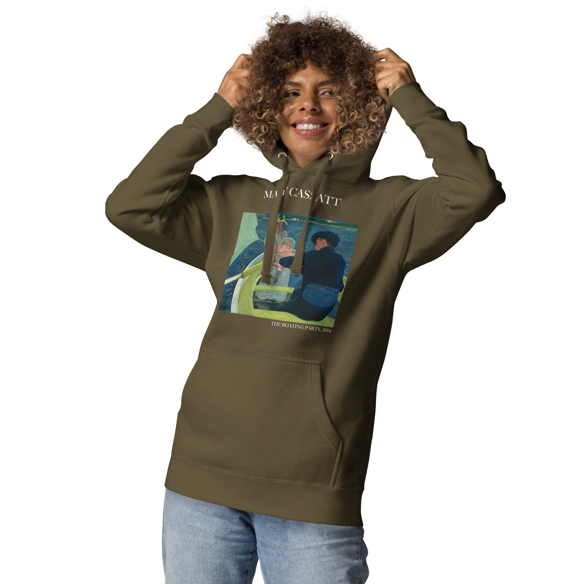 Mary Cassatt 'The Boating Party' Famous Painting Hoodie | Unisex Premium Art Hoodie