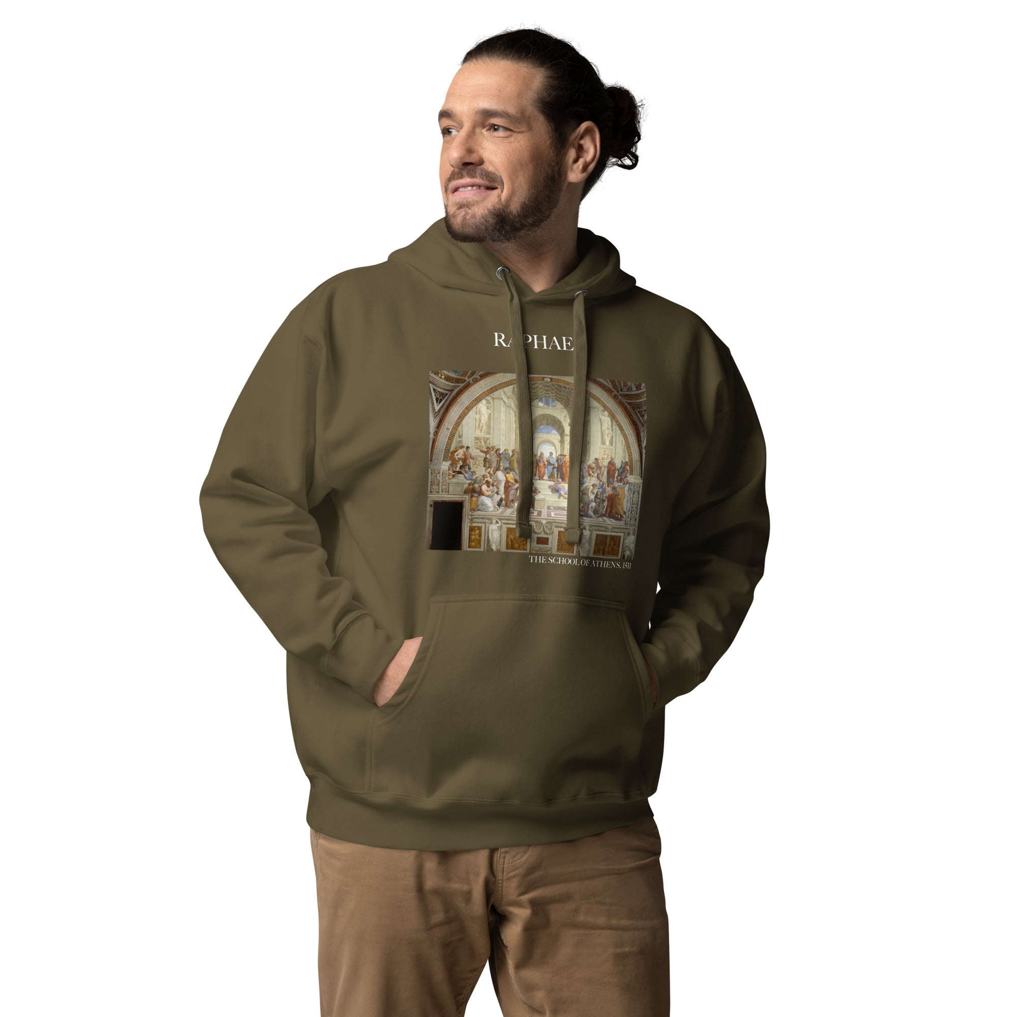 Raphael 'The School of Athens' Famous Painting Hoodie | Unisex Premium Art Hoodie