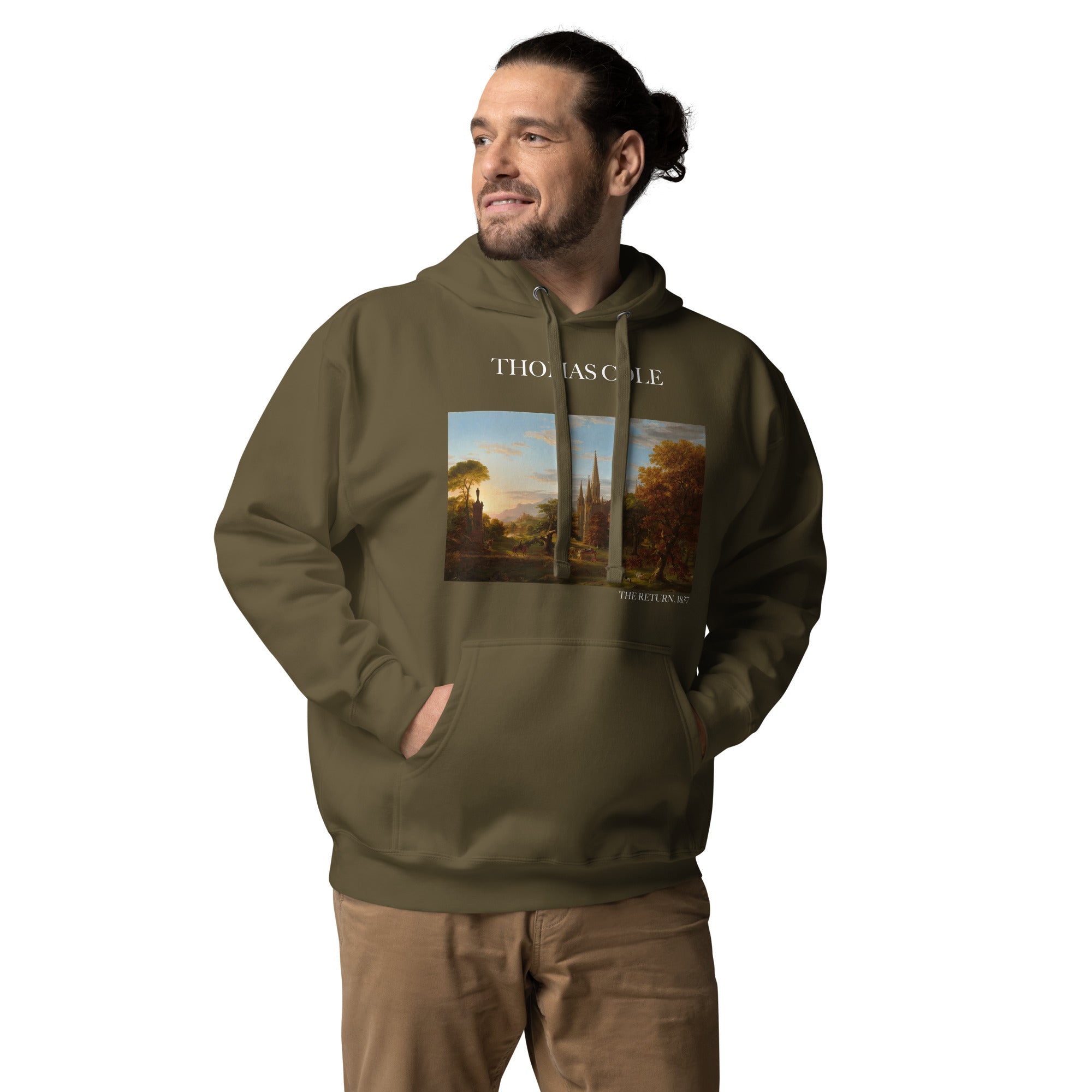 Thomas Cole 'The Return' Famous Painting Hoodie | Unisex Premium Art Hoodie