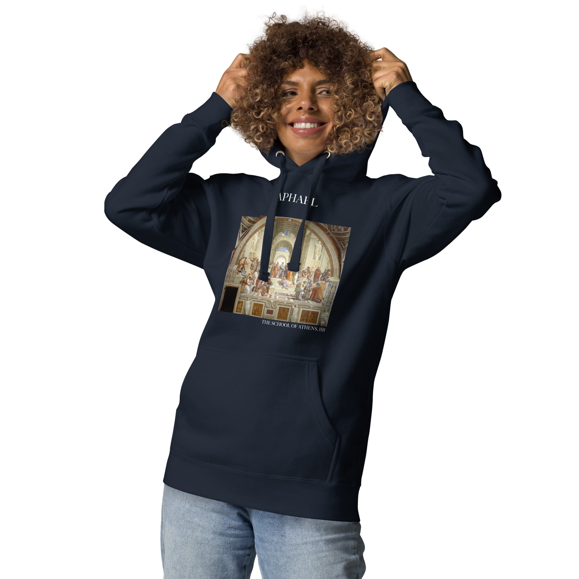 Raphael 'The School of Athens' Famous Painting Hoodie | Unisex Premium Art Hoodie