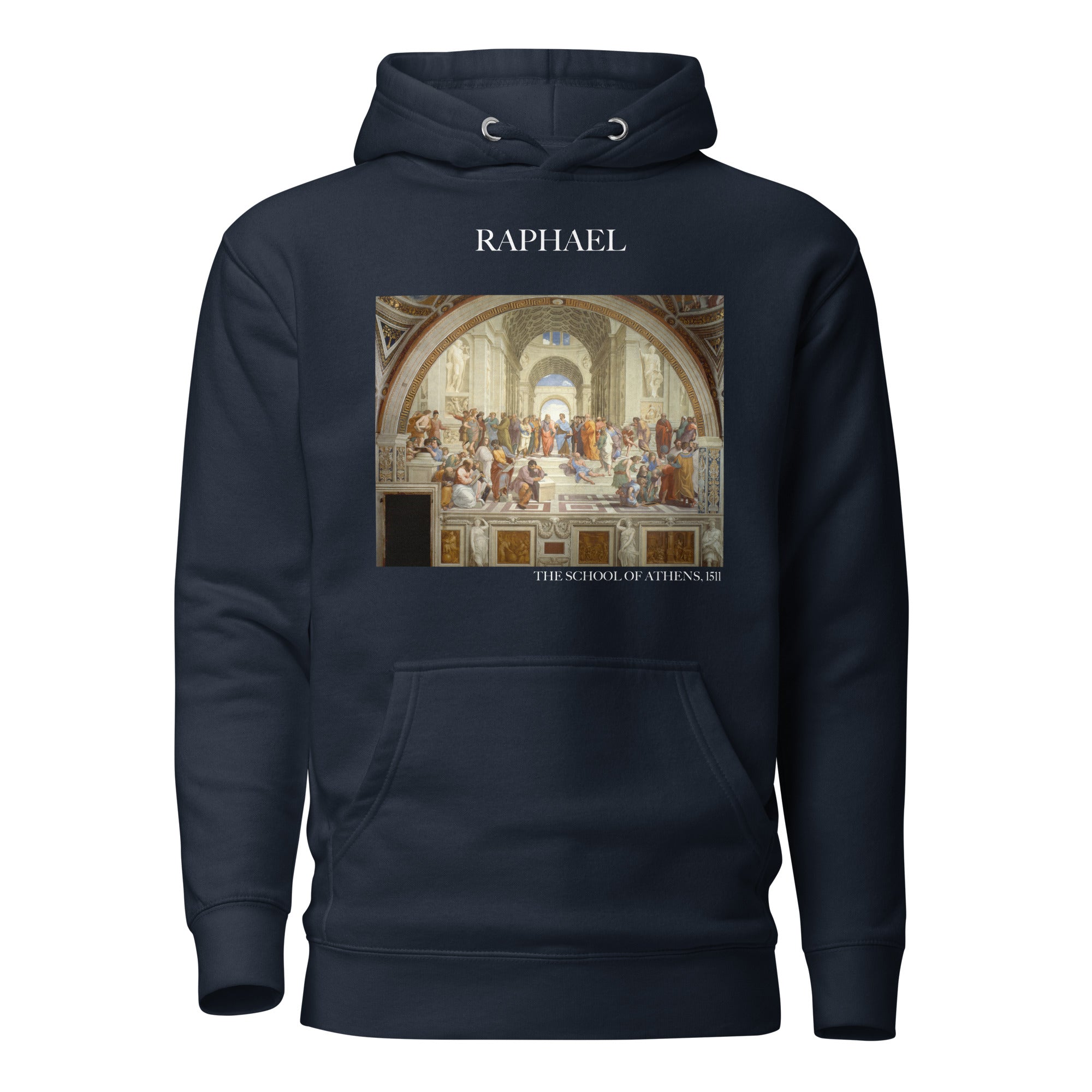 Raphael 'The School of Athens' Famous Painting Hoodie | Unisex Premium Art Hoodie