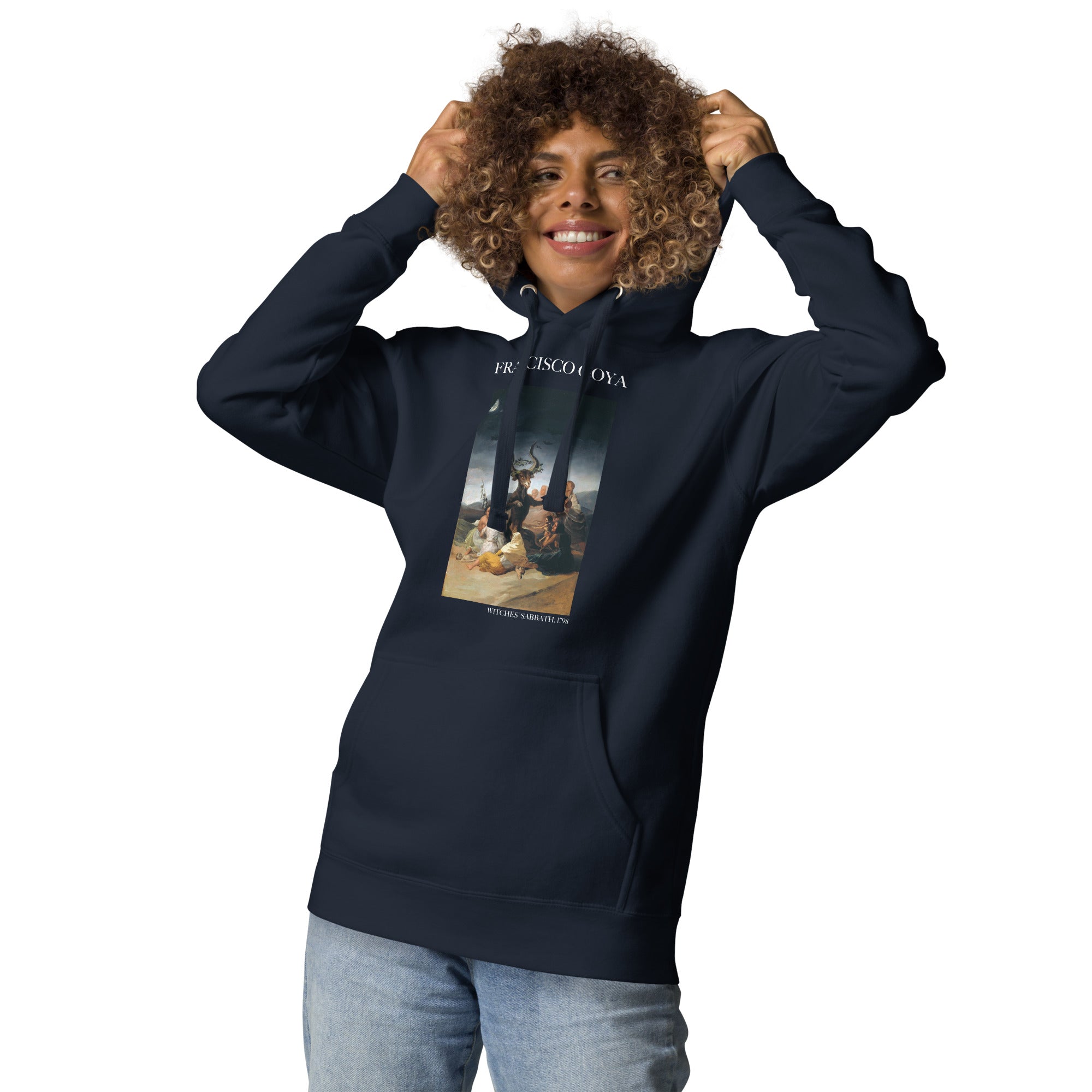 Francisco Goya 'Witches' Sabbath' Famous Painting Hoodie | Unisex Premium Art Hoodie