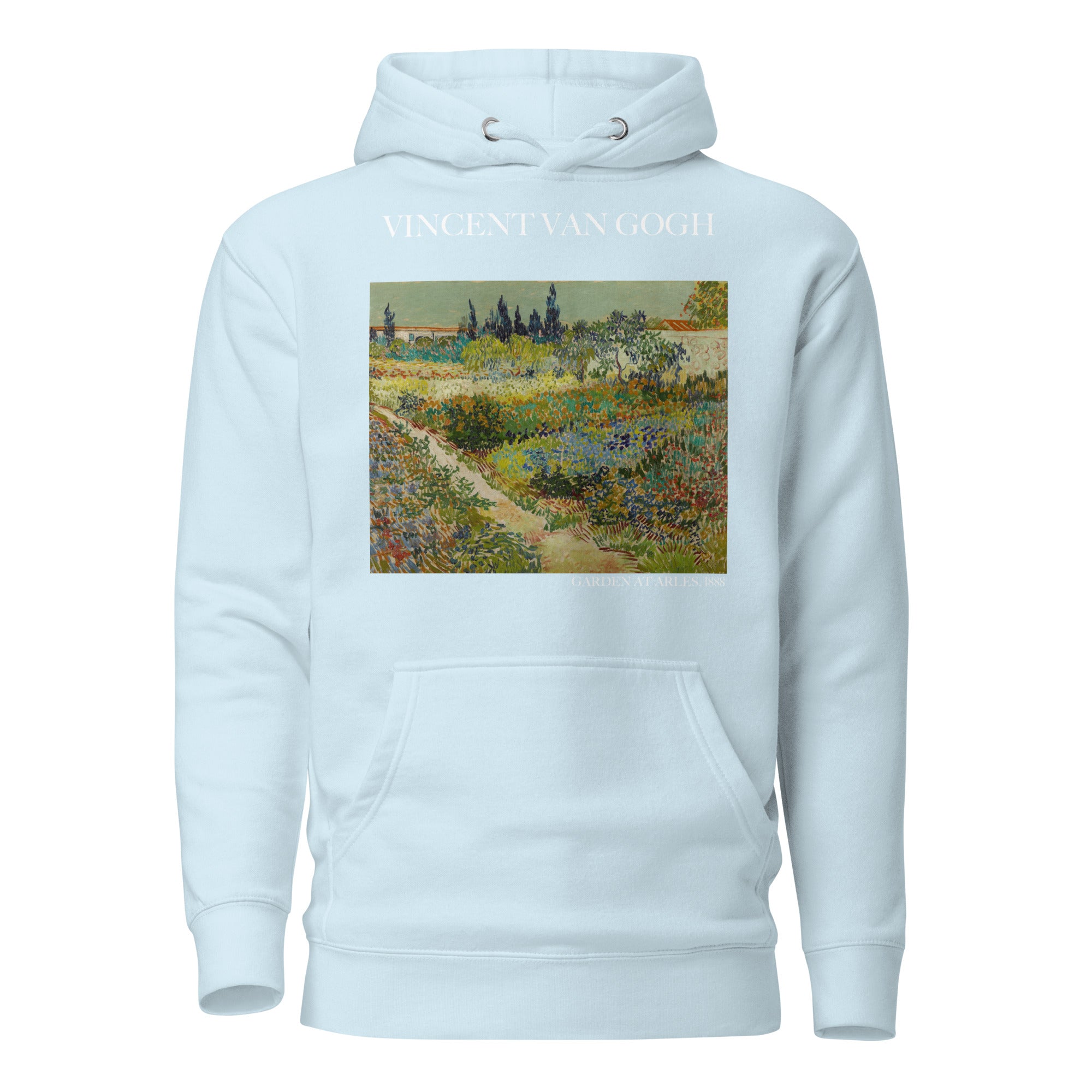 Vincent van Gogh 'Garden at Arles' Famous Painting Hoodie | Unisex Premium Art Hoodie
