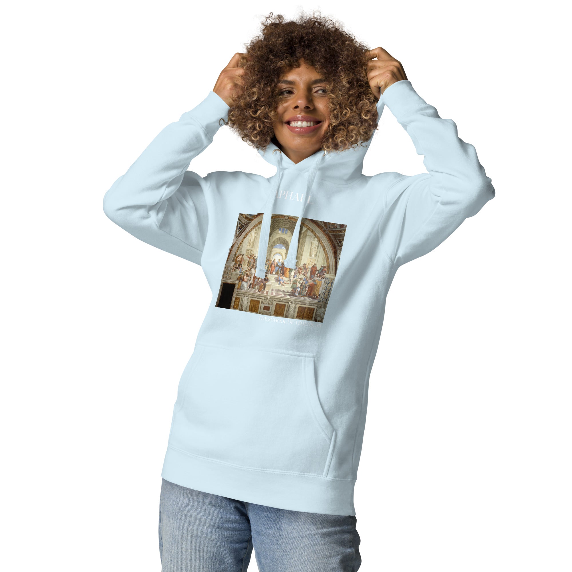 Raphael 'The School of Athens' Famous Painting Hoodie | Unisex Premium Art Hoodie