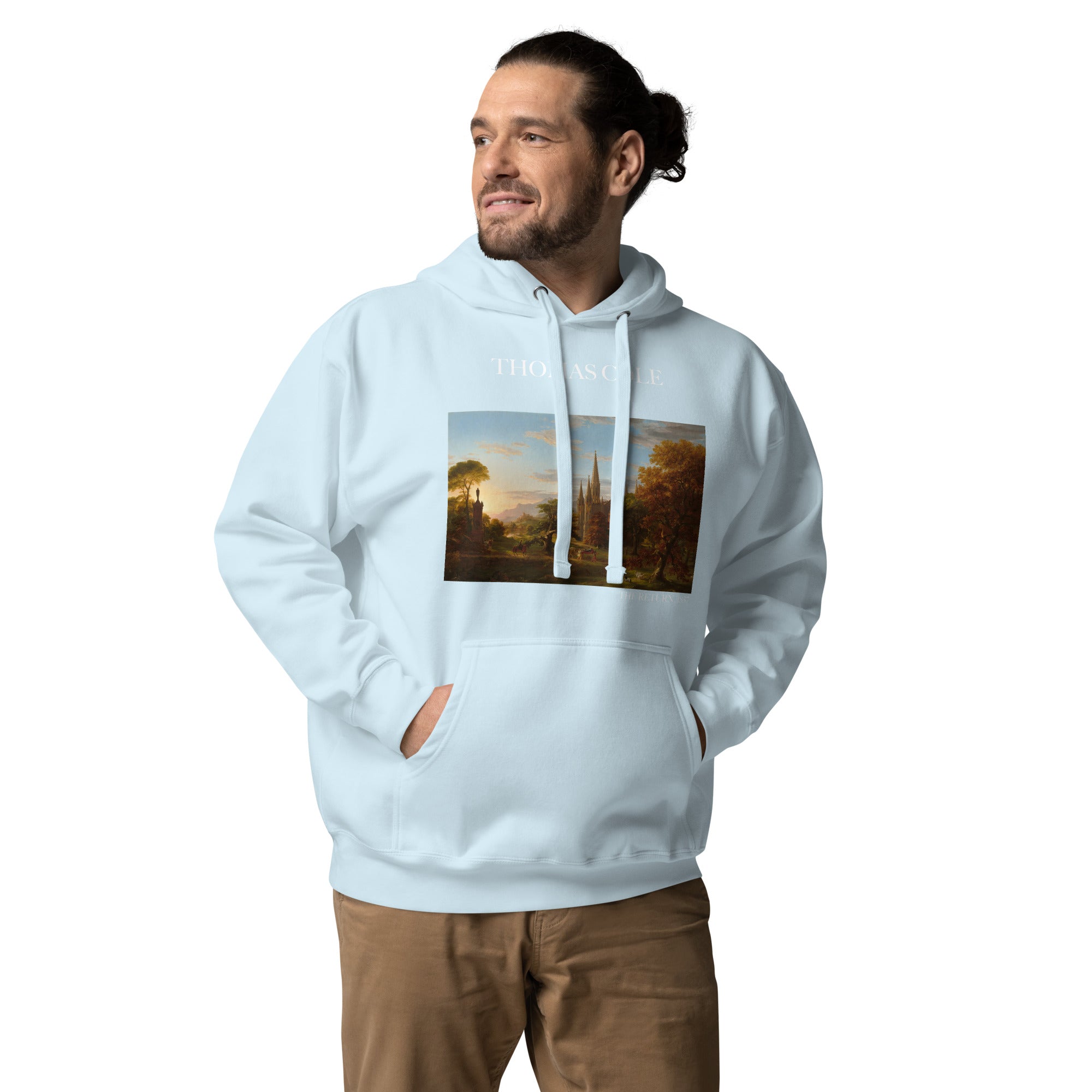 Thomas Cole 'The Return' Famous Painting Hoodie | Unisex Premium Art Hoodie