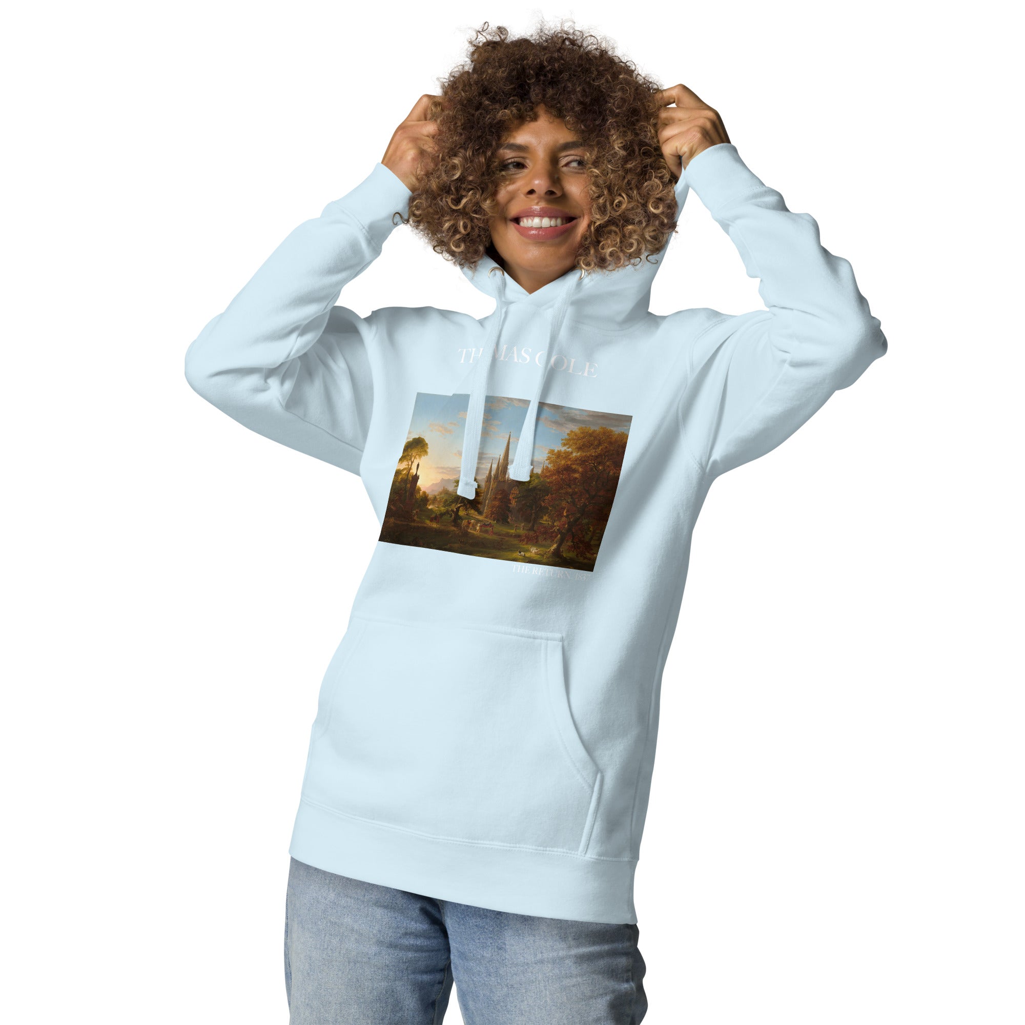 Thomas Cole 'The Return' Famous Painting Hoodie | Unisex Premium Art Hoodie