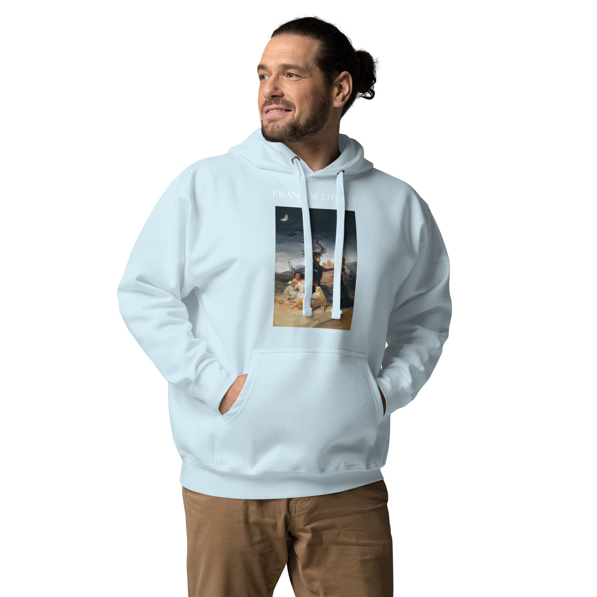 Francisco Goya 'Hexensabbat' Berühmtes Gemälde Hoodie | Unisex Premium Kunst Hoodie