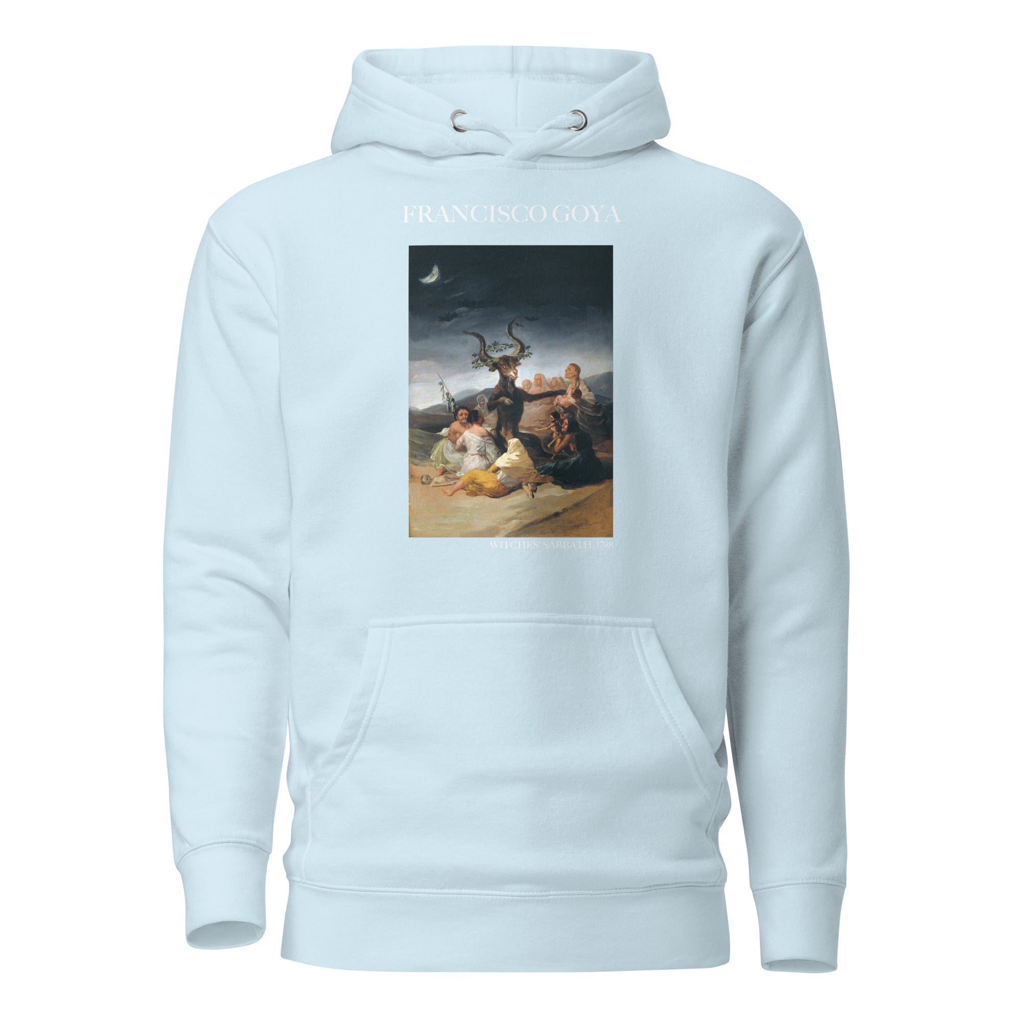 Francisco Goya 'Hexensabbat' Berühmtes Gemälde Hoodie | Unisex Premium Kunst Hoodie