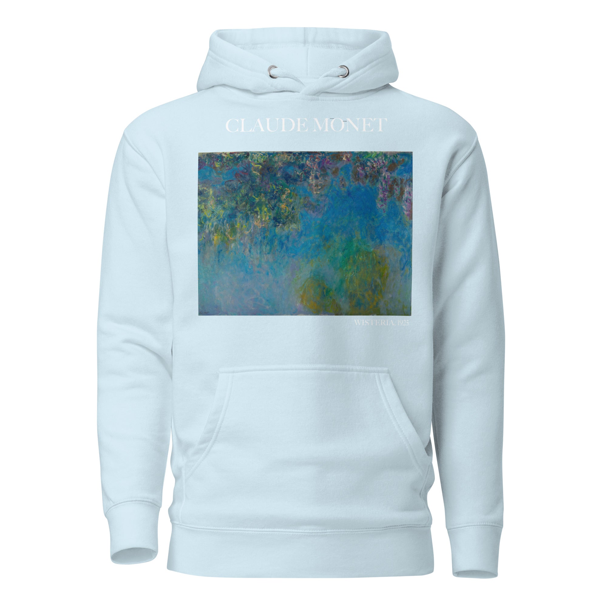 Claude Monet 'Wisteria' Famous Painting Hoodie | Unisex Premium Art Hoodie