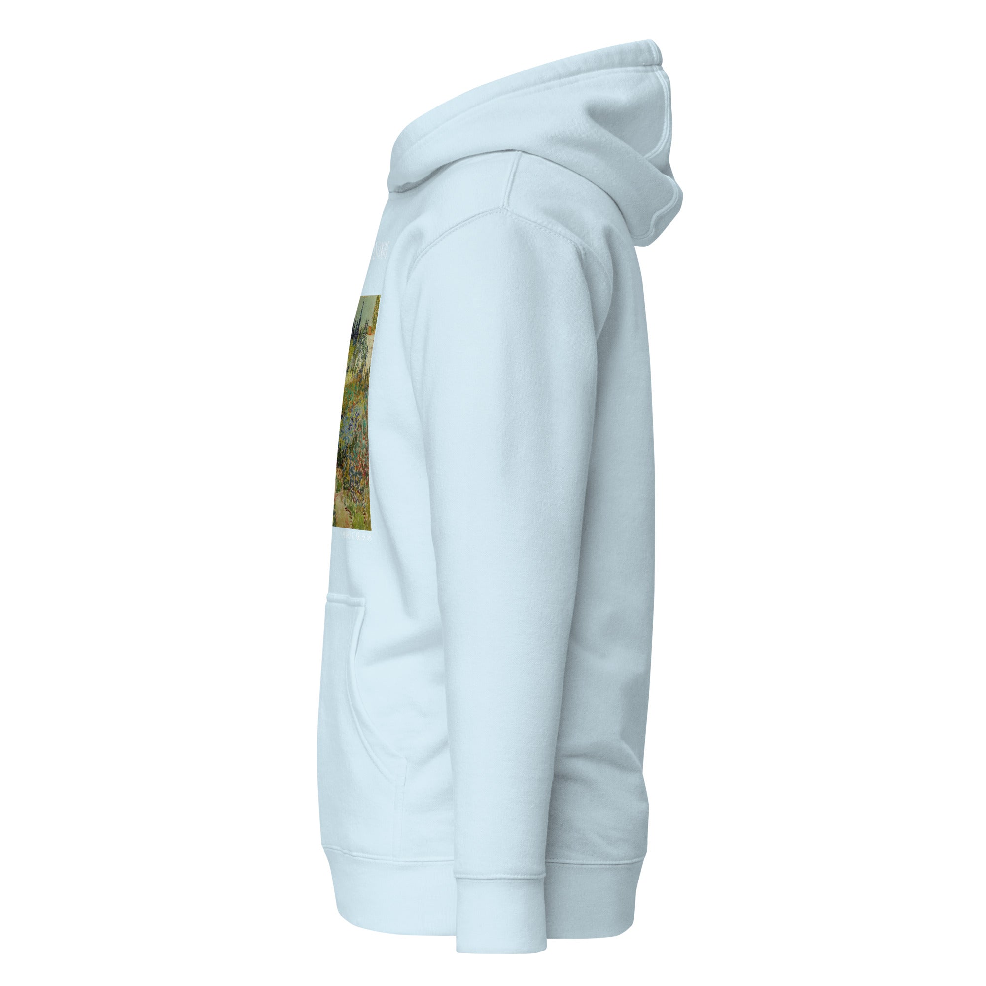 Kapuzenpullover mit berühmtem Gemälde „Garten in Arles“ von Vincent van Gogh | Unisex-Kapuzenpullover mit Premium-Kunstmotiv