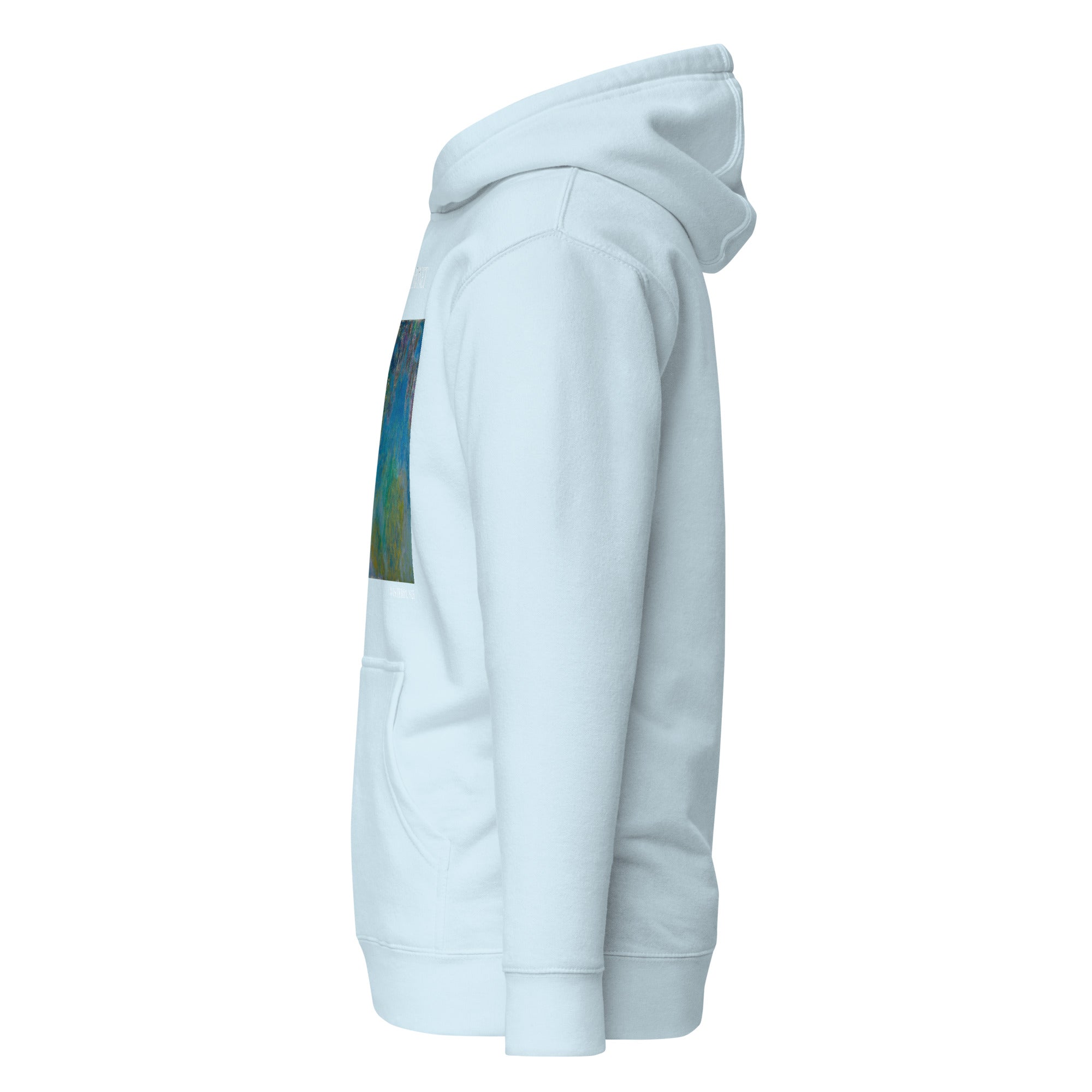 Claude Monet 'Wisteria' Berühmtes Gemälde Hoodie | Unisex Premium Kunst Hoodie