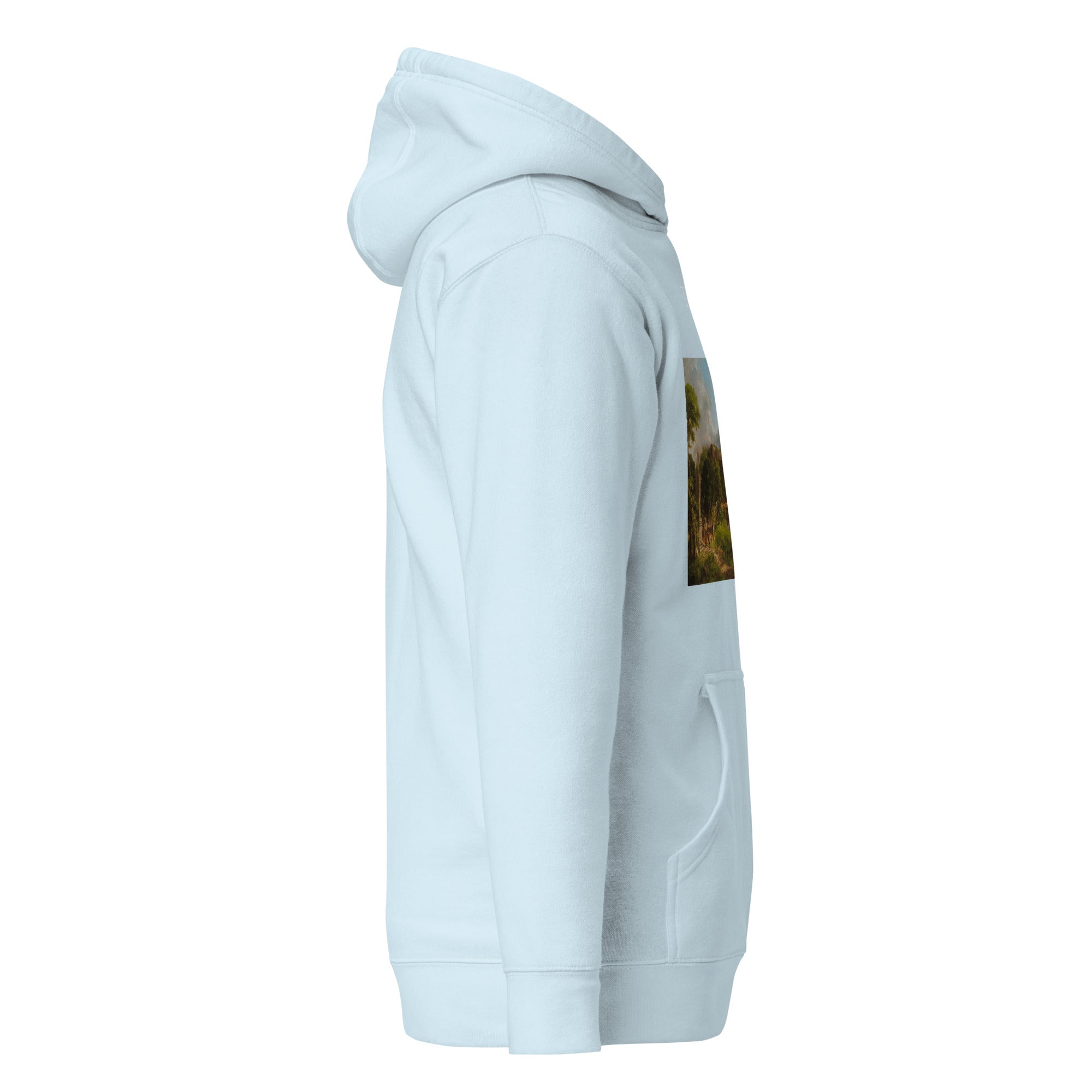 Thomas Cole 'The Departure' Famous Painting Hoodie | Unisex Premium Art Hoodie