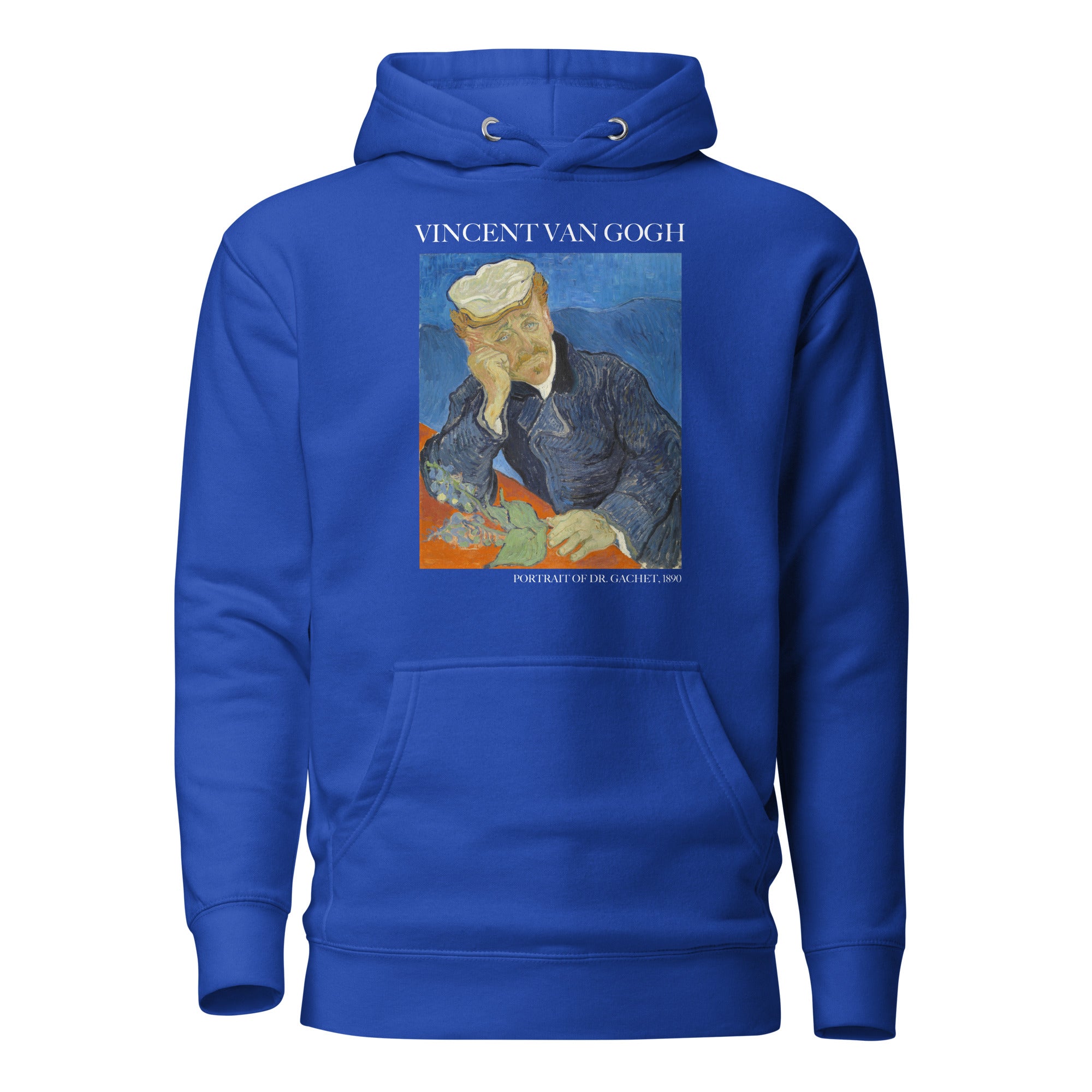 Vincent van Gogh „Porträt von Dr. Gachet“, berühmtes Gemälde, Kapuzenpullover | Unisex Premium Art Hoodie