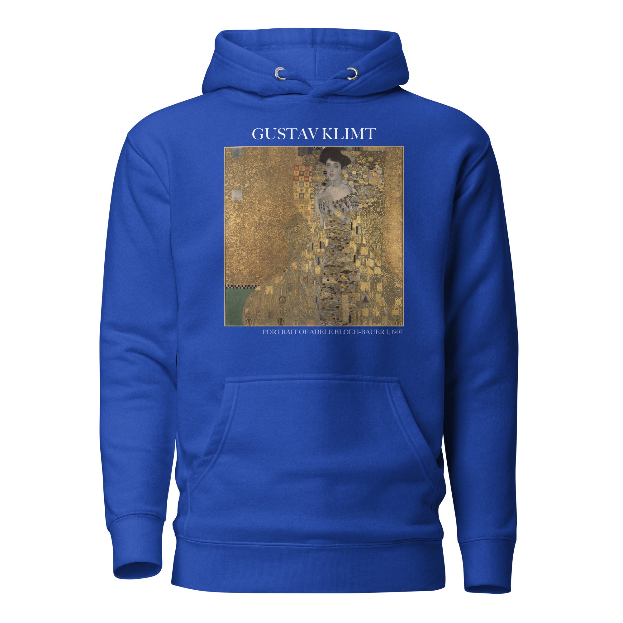 Gustav Klimt 'Portrait of Adele Bloch-Bauer I' Famous Painting Hoodie | Unisex Premium Art Hoodie