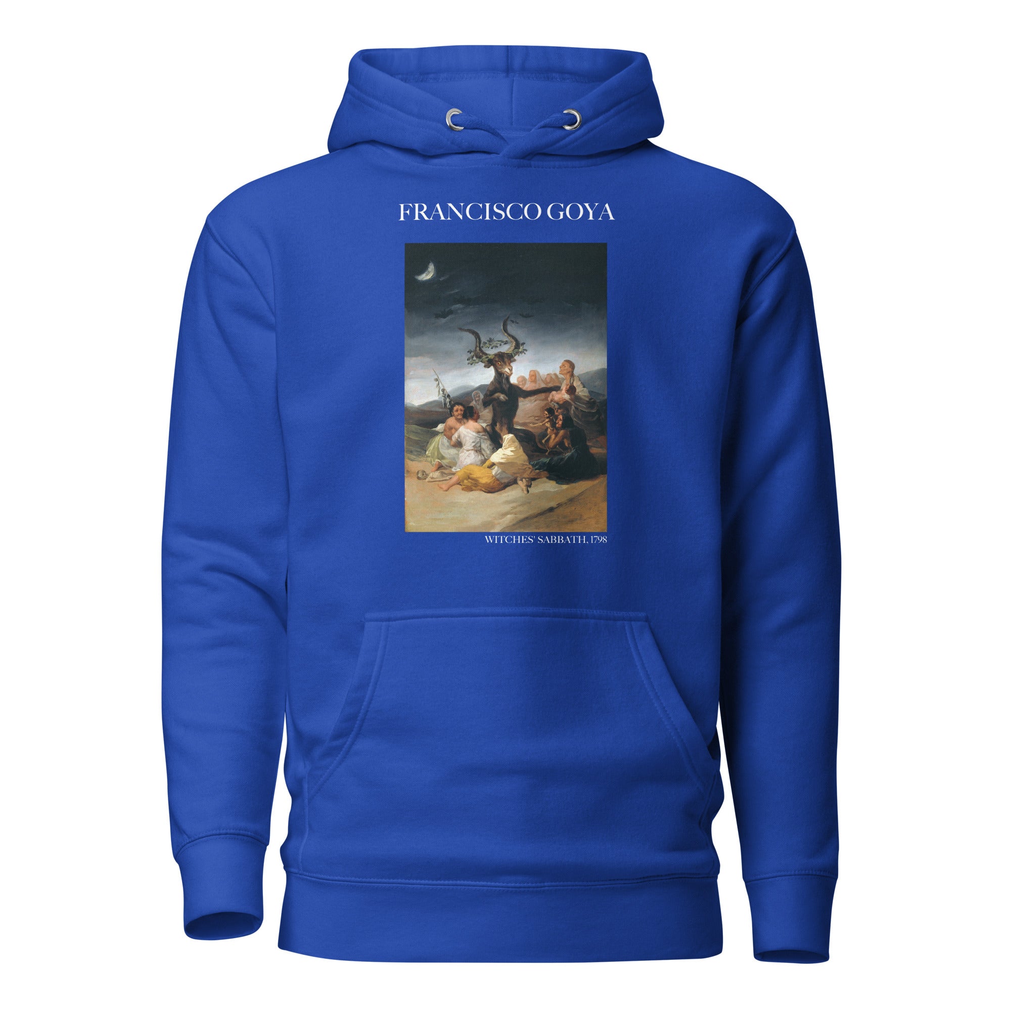 Francisco Goya 'Hexensabbat' Berühmtes Gemälde Hoodie | Unisex Premium Kunst Hoodie