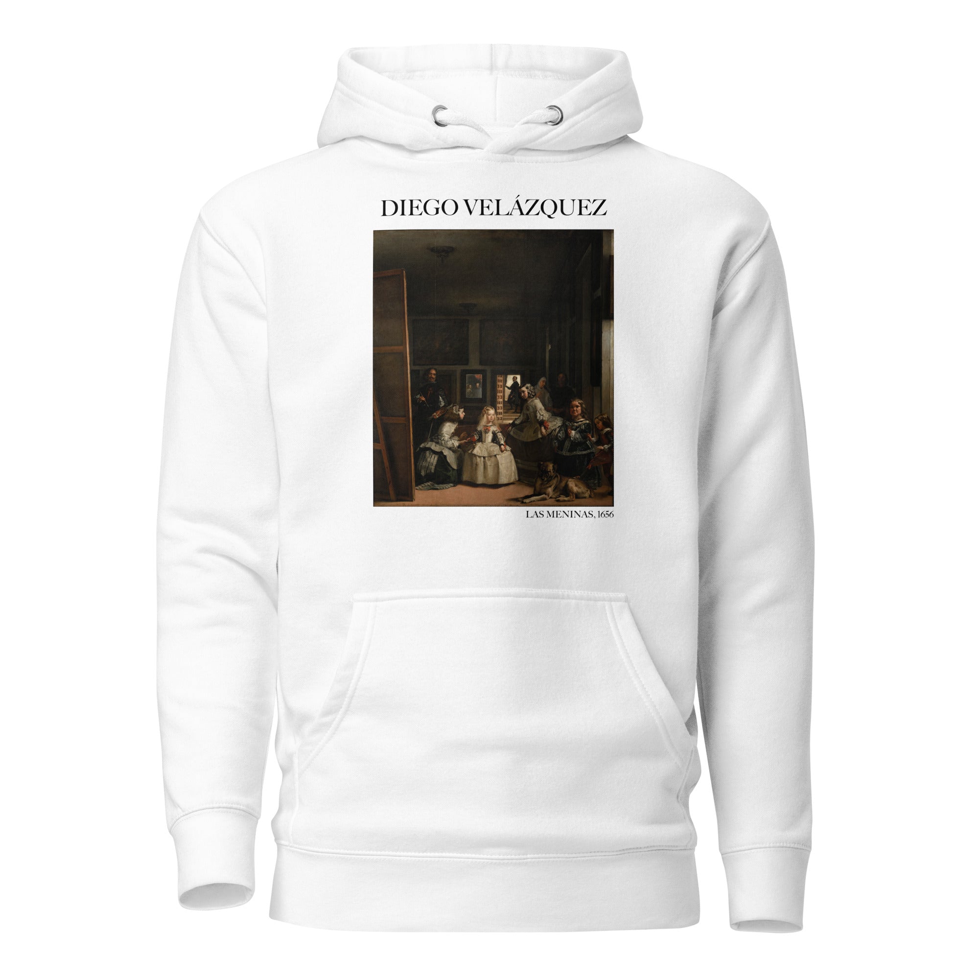 Diego Velázquez 'Las Meninas' Berühmtes Gemälde Hoodie | Unisex Premium Kunst Hoodie