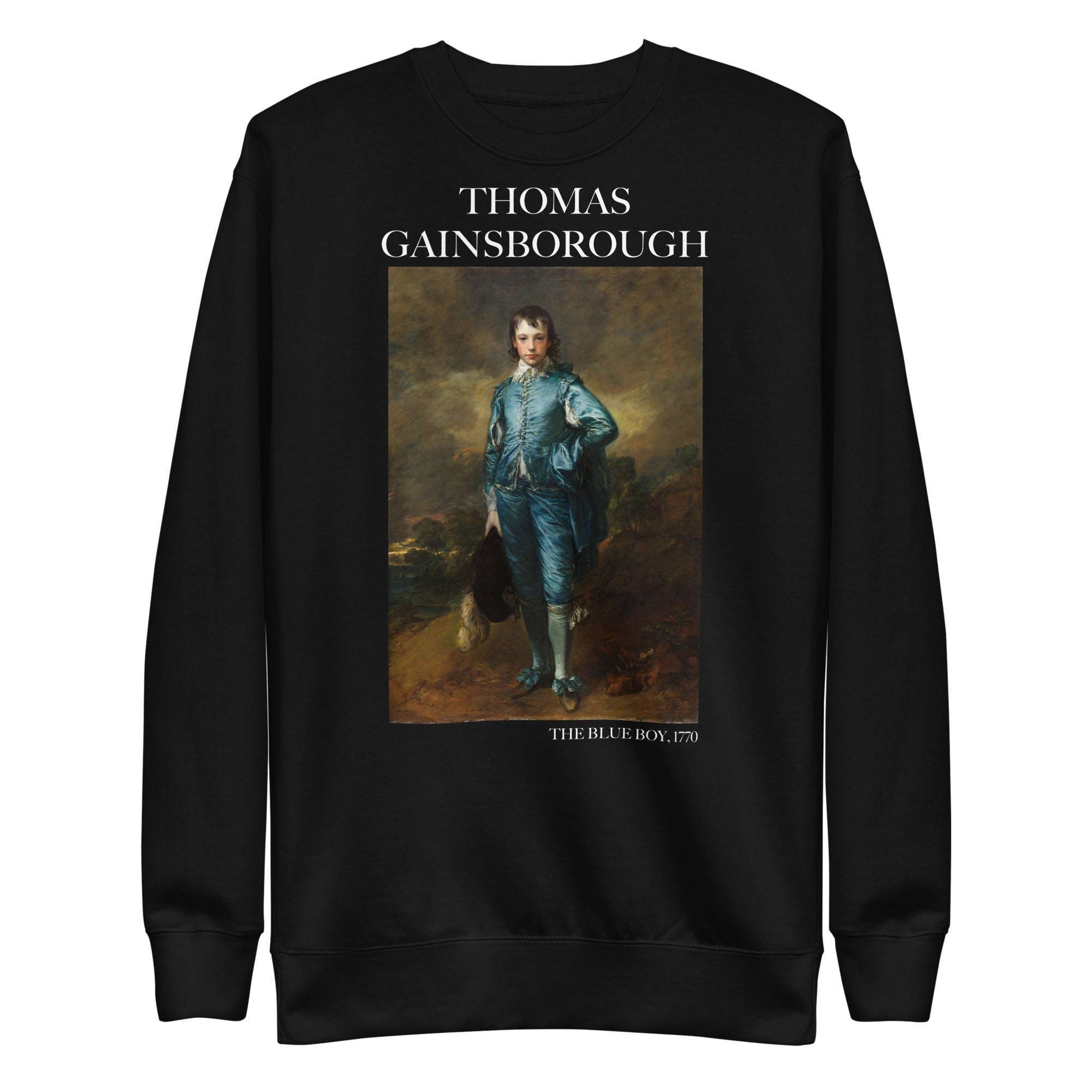 Thomas Gainsborough 'The Blue Boy' Famous Painting Sweatshirt | Unisex Premium Sweatshirt