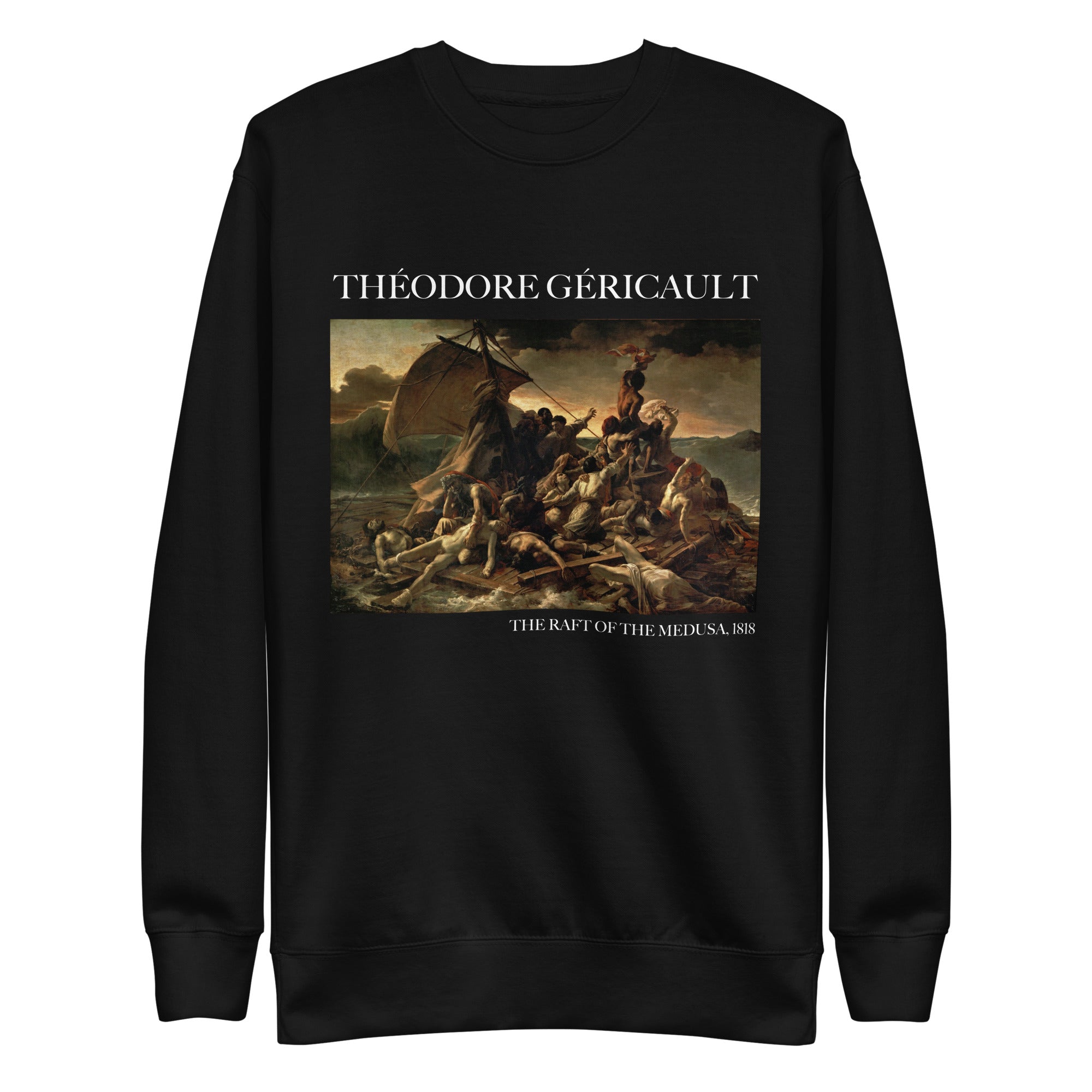 Théodore Géricault 'The Raft of the Medusa' Famous Painting Sweatshirt | Unisex Premium Sweatshirt