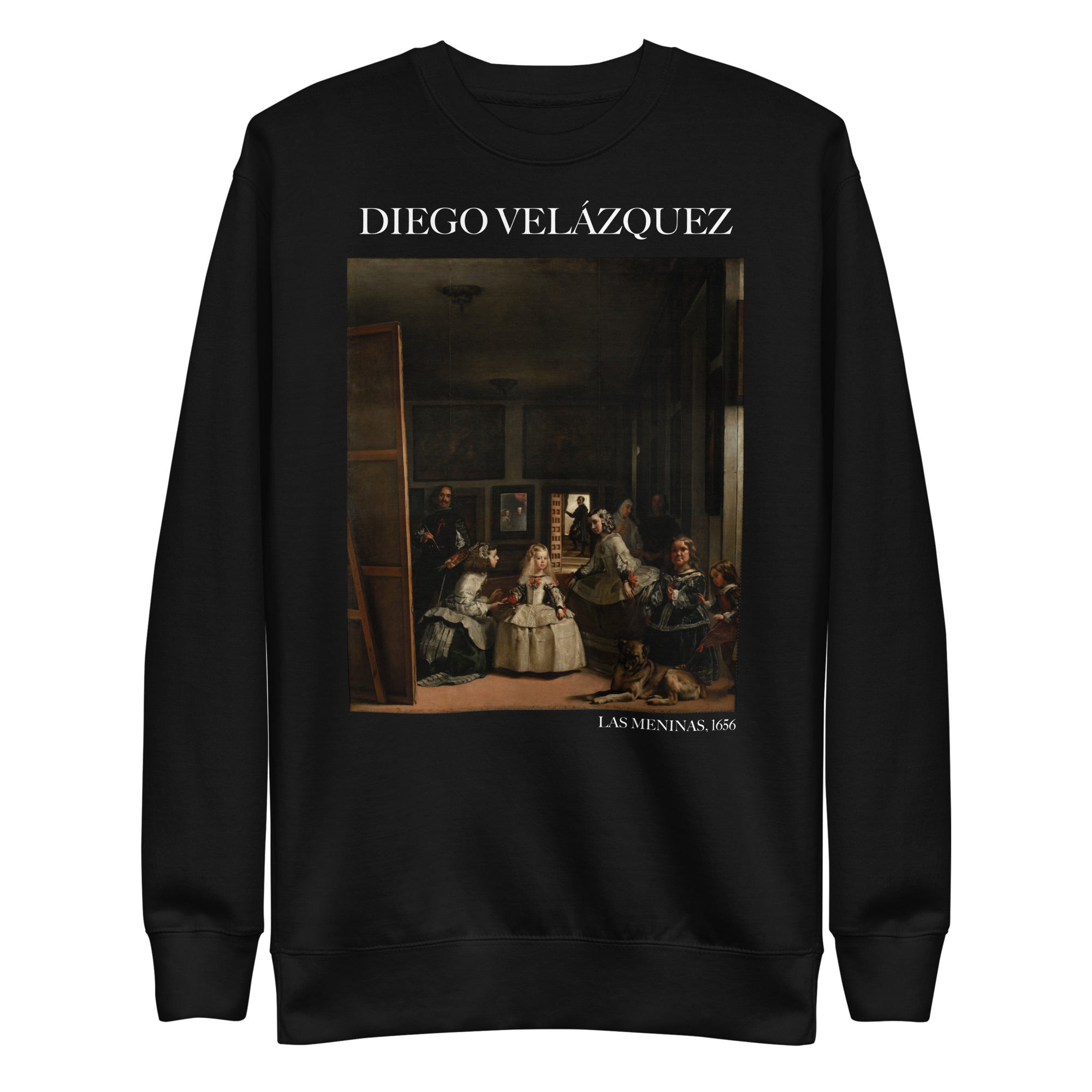 Diego Velázquez 'Las Meninas' Famous Painting Sweatshirt | Unisex Premium Sweatshirt