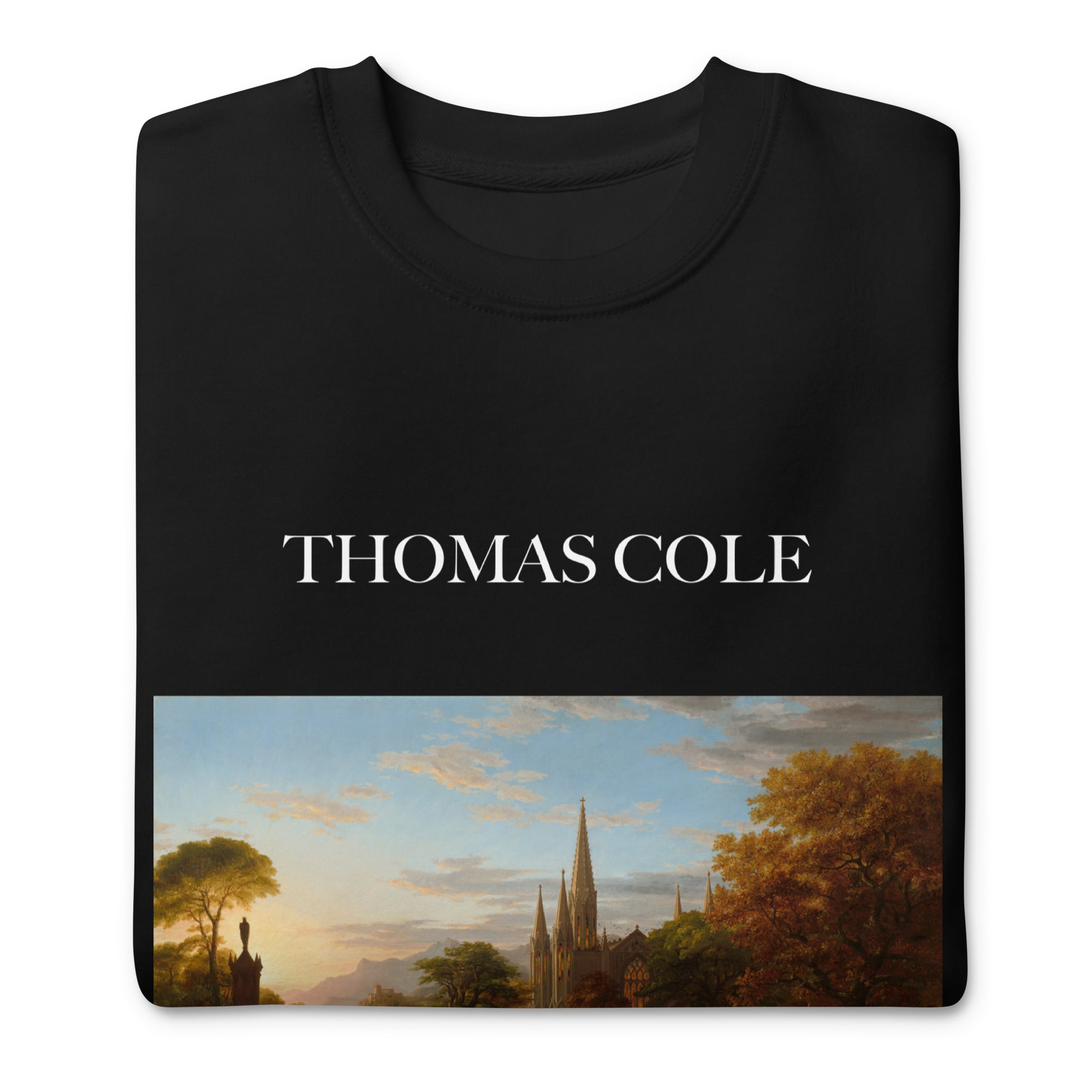 Thomas Cole - Sweatshirt mit berühmtem Gemälde „The Return“ | Premium-Unisex-Sweatshirt