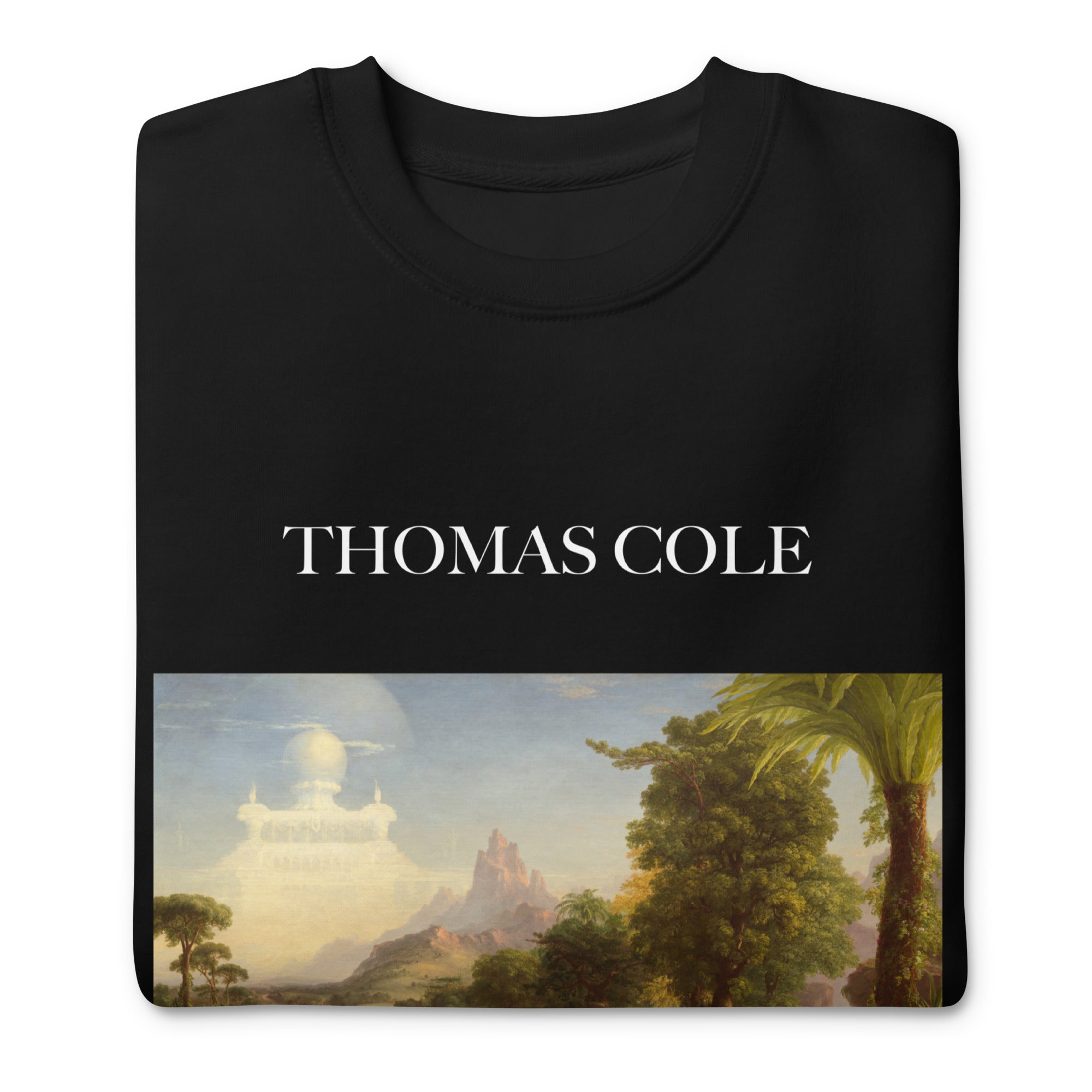 Sweatshirt mit berühmtem Gemälde „The Voyage of Life: Youth“ von Thomas Cole | Premium-Sweatshirt für Unisex