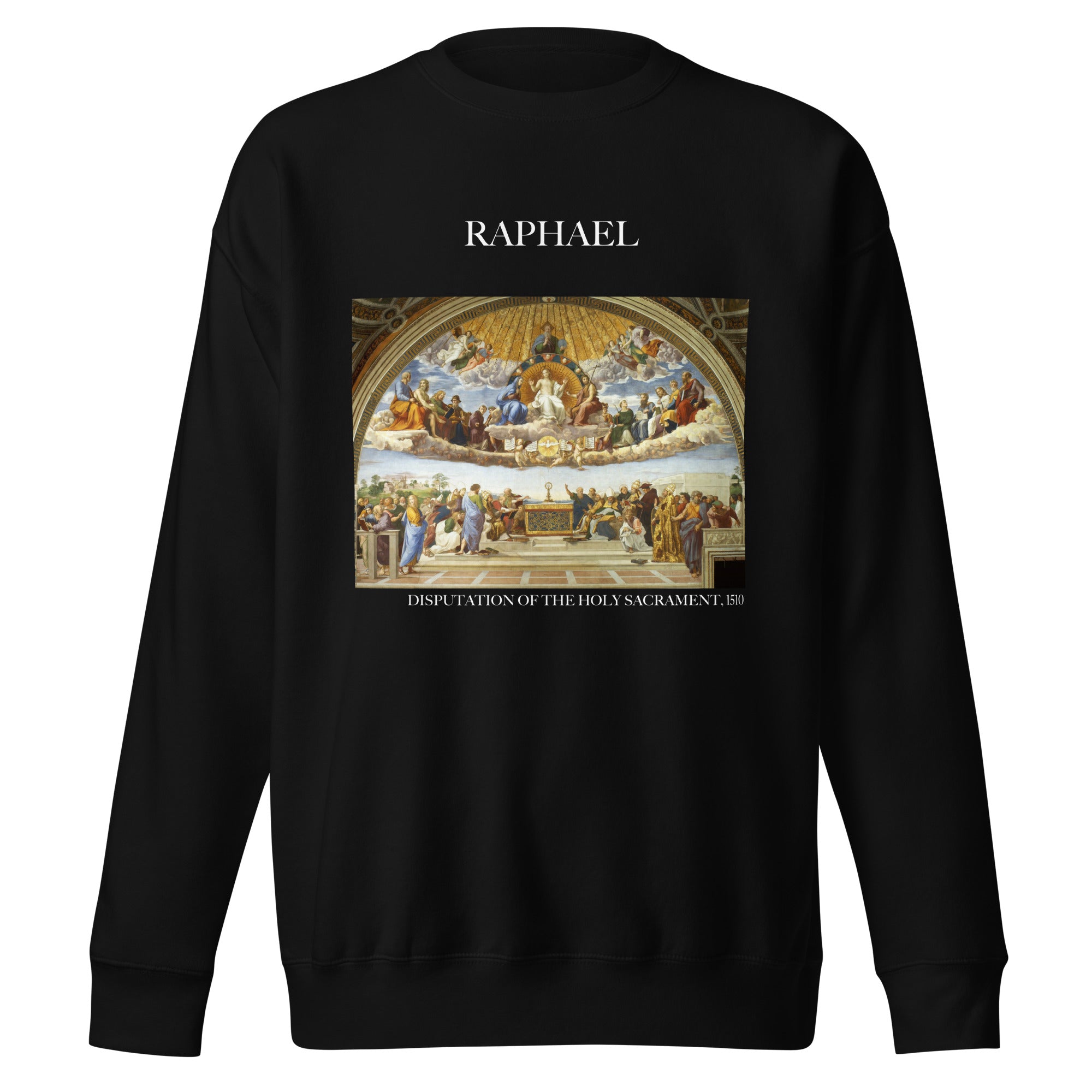 Raphael 'Disputation of the Holy Sacrament' Famous Painting Sweatshirt | Unisex Premium Sweatshirt