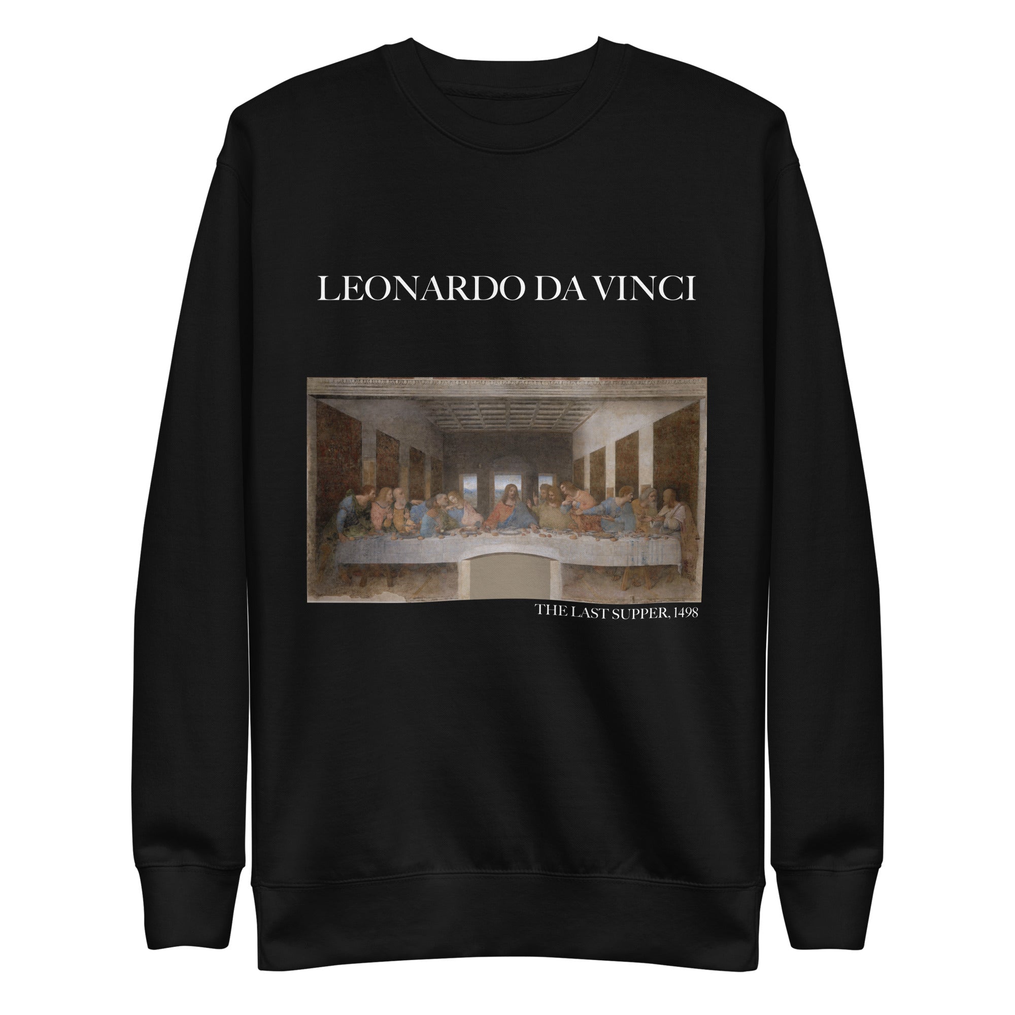 Sweatshirt mit berühmtem Gemälde „Das letzte Abendmahl“ von Leonardo da Vinci, Unisex, Premium-Sweatshirt