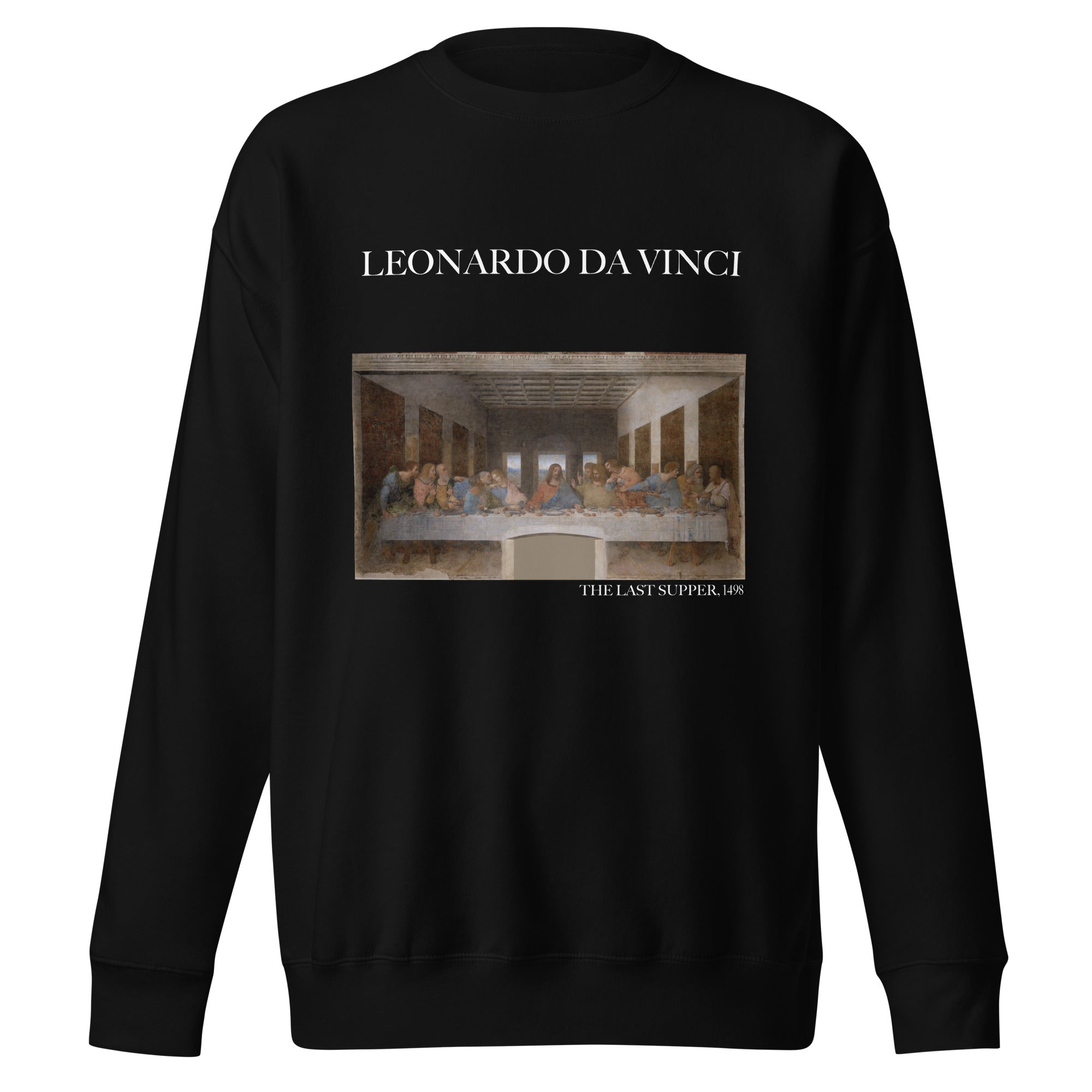 Sweatshirt mit berühmtem Gemälde „Das letzte Abendmahl“ von Leonardo da Vinci, Unisex, Premium-Sweatshirt