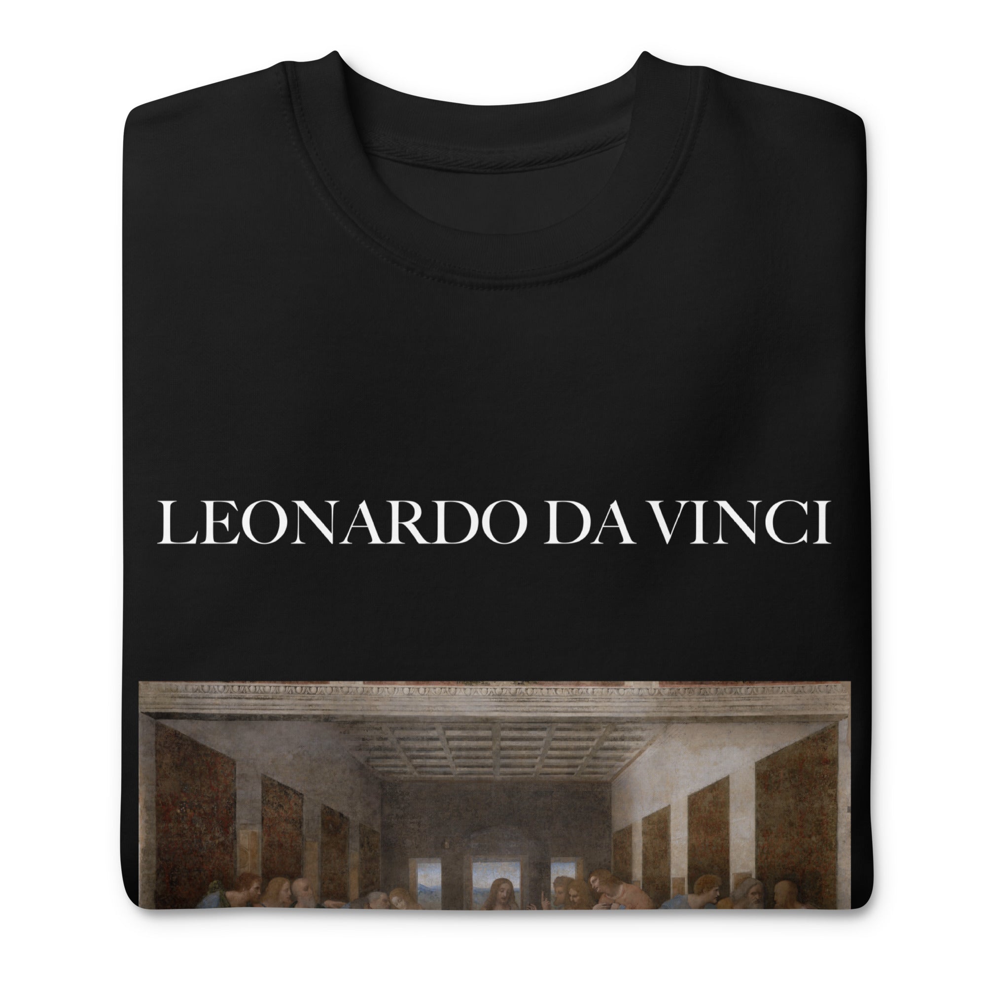 Sweatshirt mit berühmtem Gemälde „Das letzte Abendmahl“ von Leonardo da Vinci, Unisex, Premium-Sweatshirt