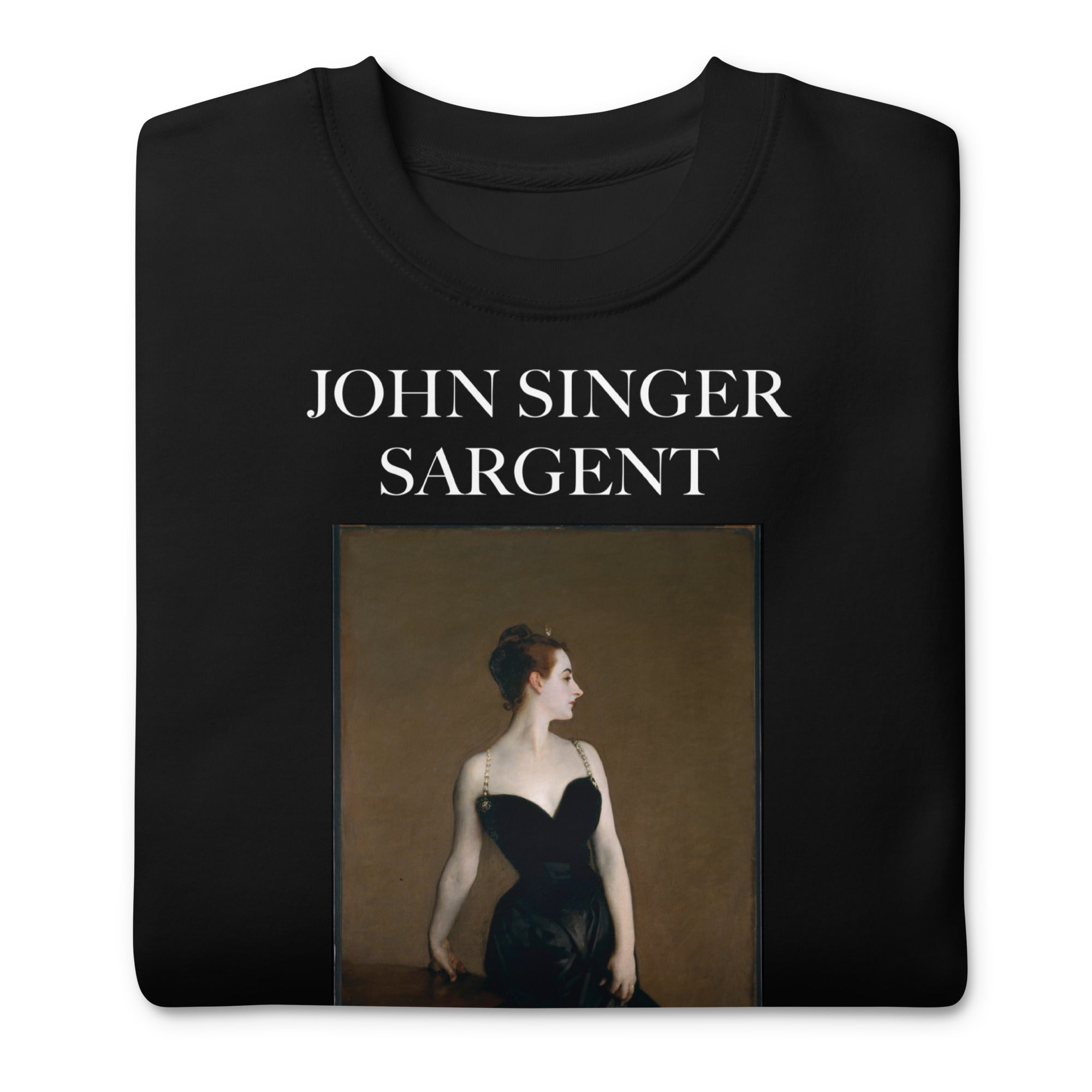 Sweatshirt mit berühmtem Gemälde „Portrait of Madame X“ von John Singer Sargent | Premium-Sweatshirt für Unisex