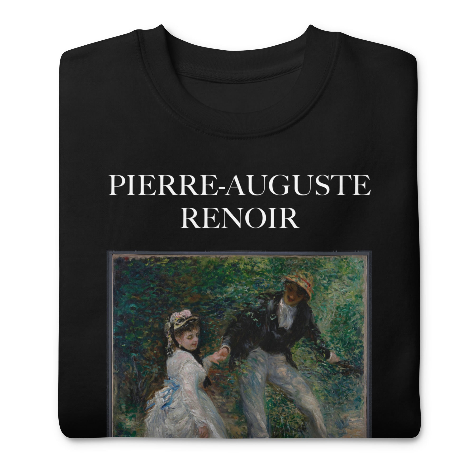 Sweatshirt mit berühmtem Gemälde „La Promenade“ von Pierre-Auguste Renoir, Unisex-Premium-Sweatshirt