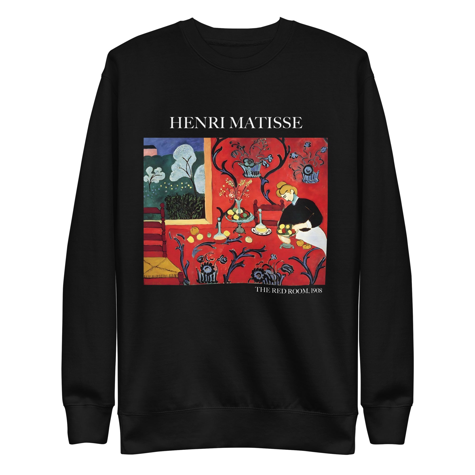 Henri Matisse 'The Red Room' Famous Painting Sweatshirt | Unisex Premium Sweatshirt