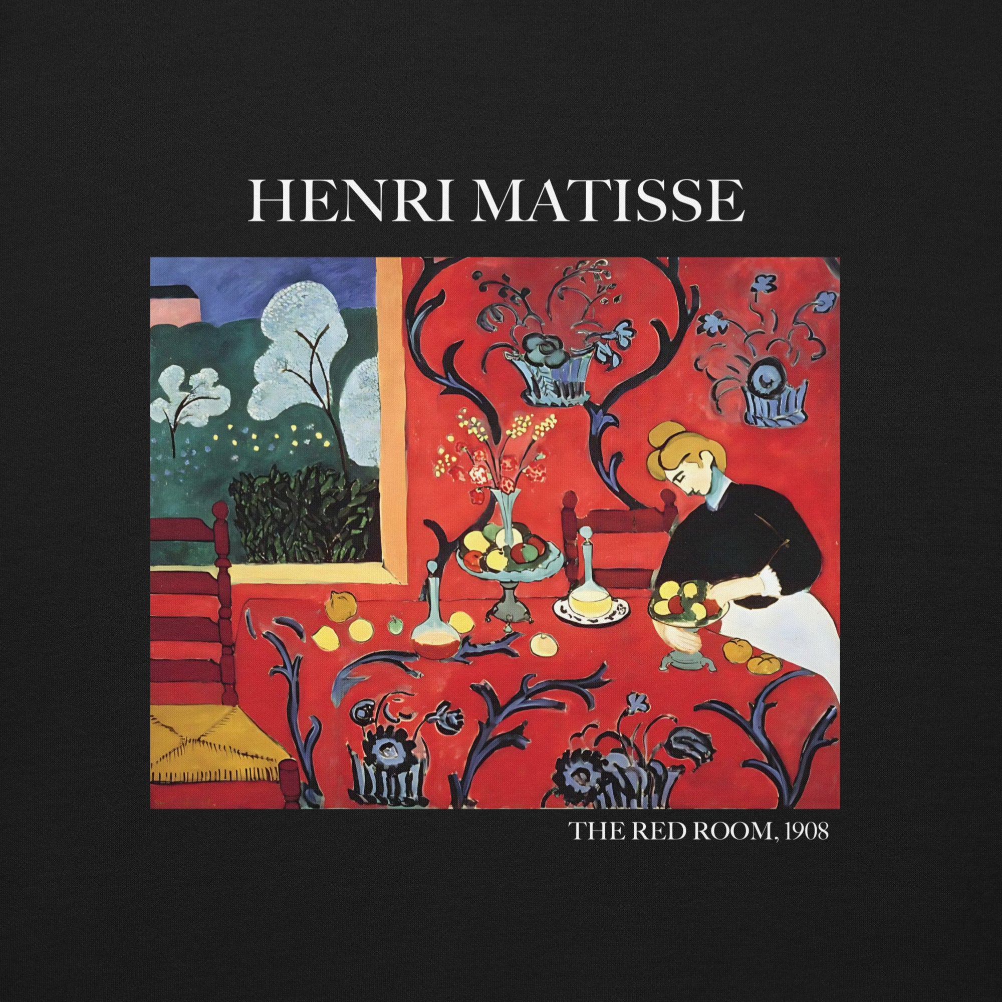 Henri Matisse 'The Red Room' Famous Painting Sweatshirt | Unisex Premium Sweatshirt