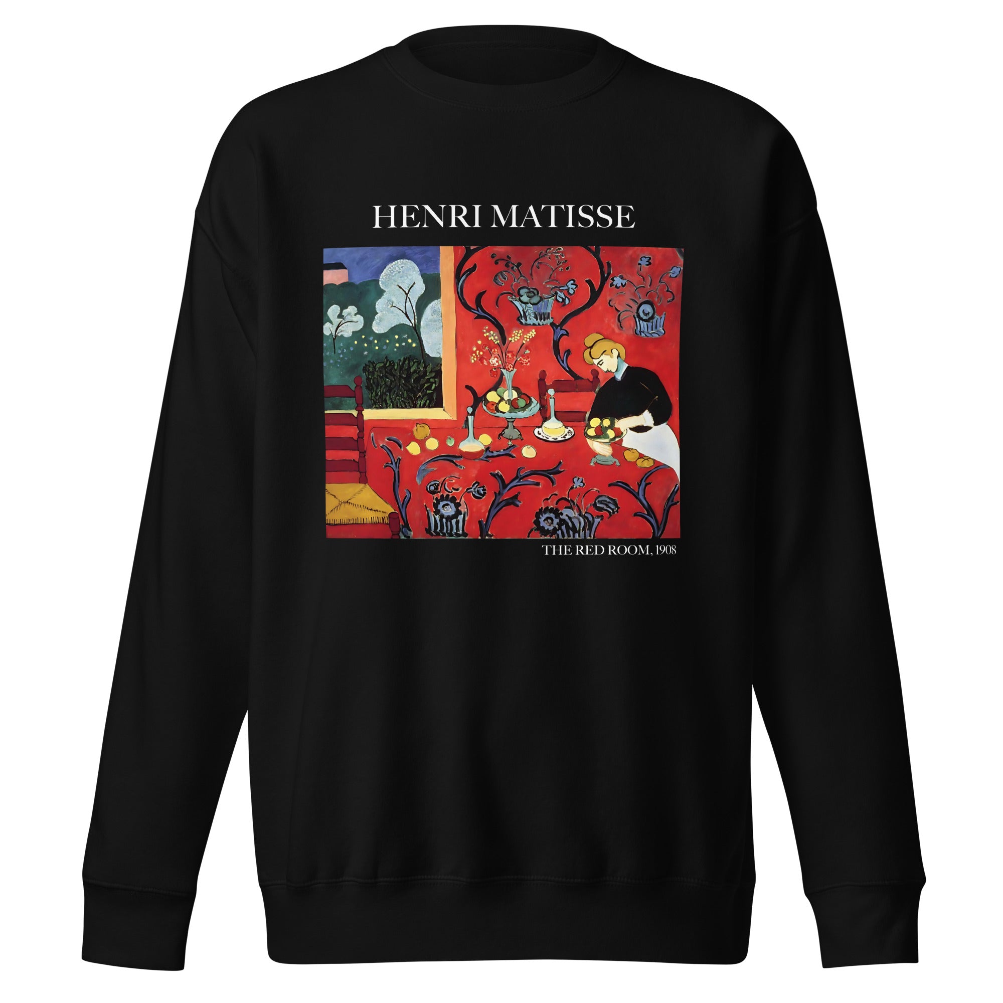 Henri Matisse 'The Red Room' Famous Painting Sweatshirt | Unisex Premium Sweatshirt