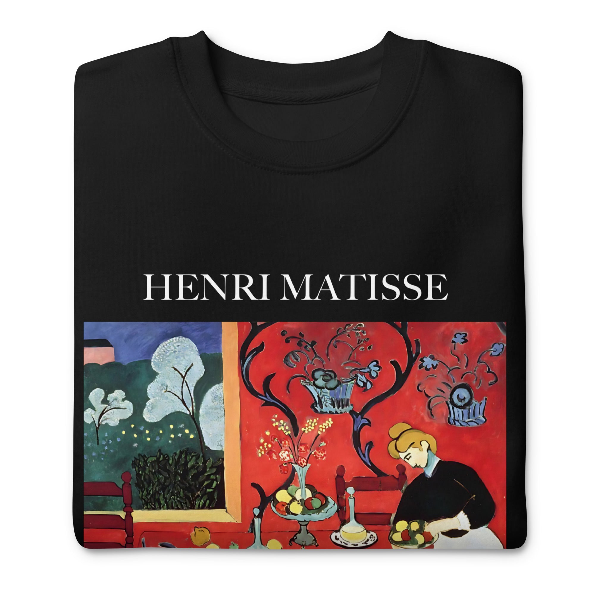 Henri Matisse 'The Red Room' Famous Painting Sweatshirt | Unisex Premium Sweatshirt