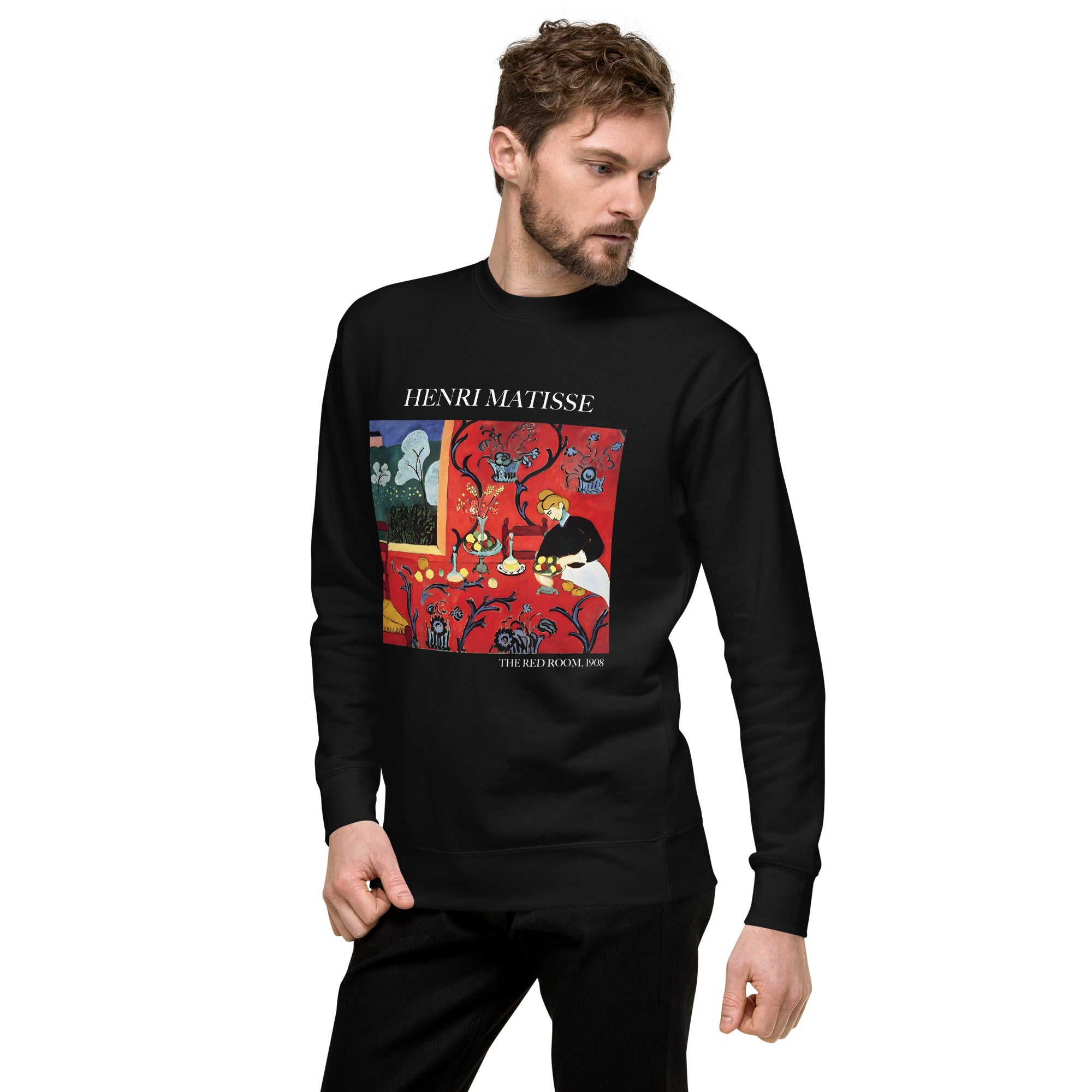 Henri Matisse 'The Red Room' Famous Painting Sweatshirt | Unisex Premium Sweatshirt