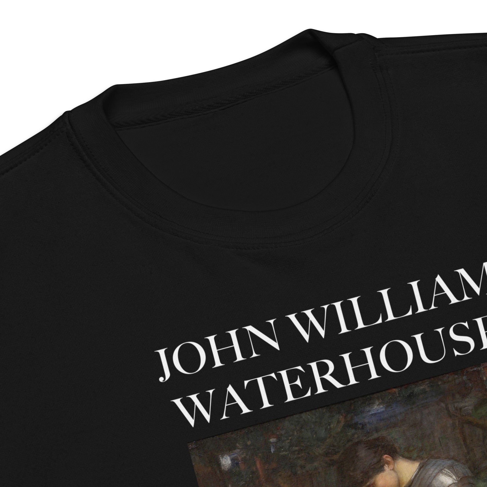 John William Waterhouse 'Lamia' Famous Painting Sweatshirt | Unisex Premium Sweatshirt