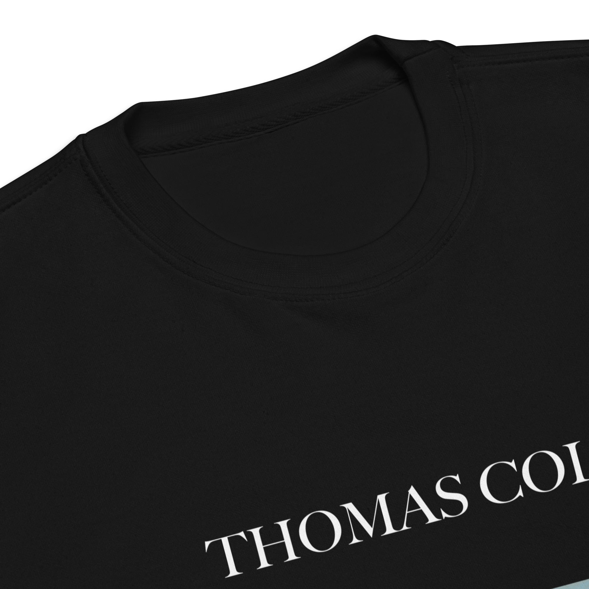 Sweatshirt mit berühmtem Gemälde „The Departure“ von Thomas Cole | Premium-Unisex-Sweatshirt