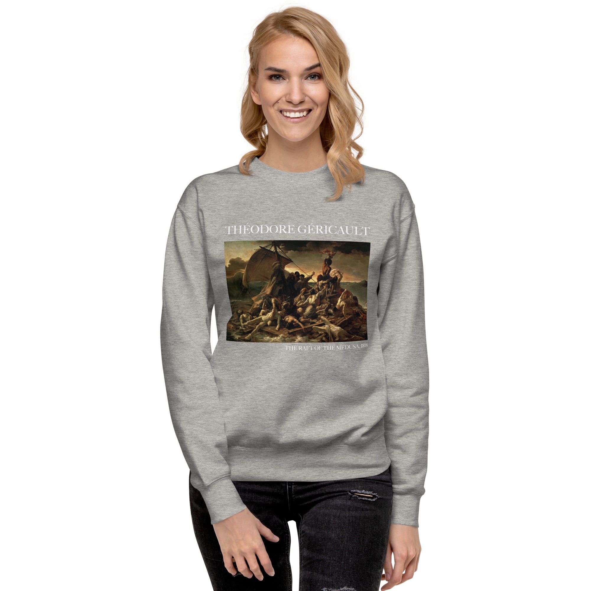 Théodore Géricault 'The Raft of the Medusa' Famous Painting Sweatshirt | Unisex Premium Sweatshirt