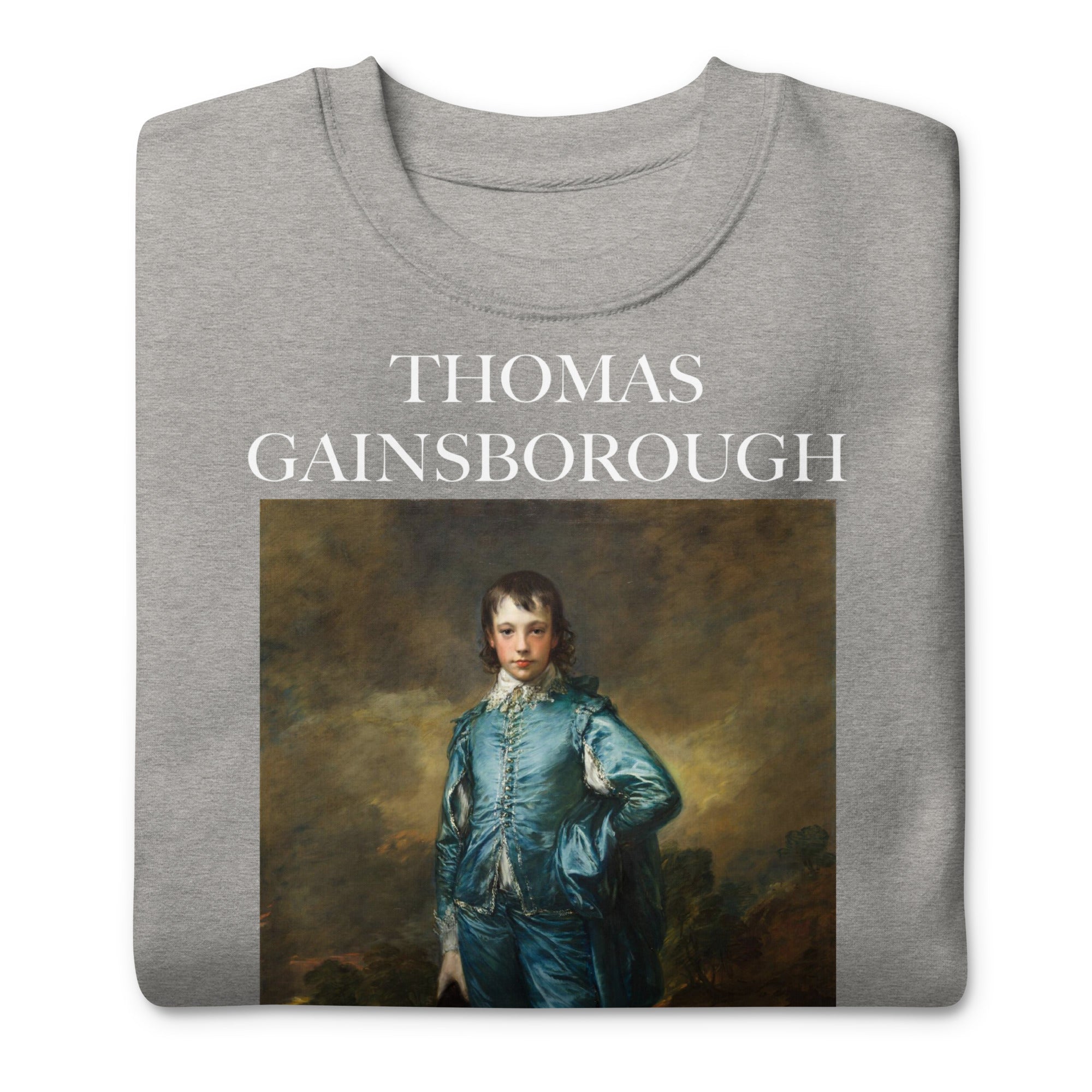 Thomas Gainsborough 'The Blue Boy' Famous Painting Sweatshirt | Unisex Premium Sweatshirt