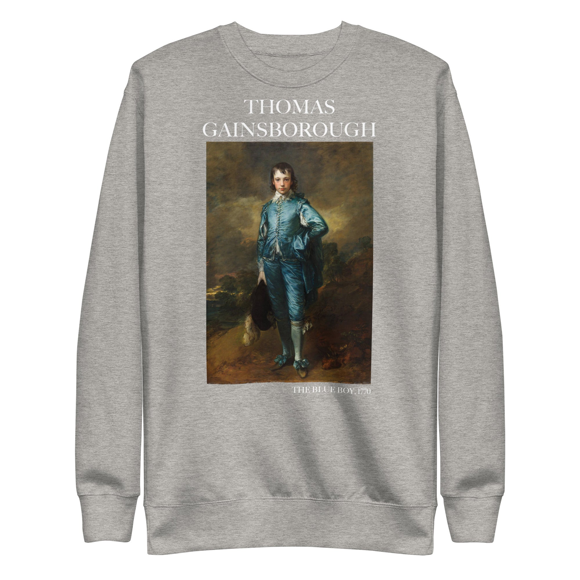 Thomas Gainsborough 'The Blue Boy' Famous Painting Sweatshirt | Unisex Premium Sweatshirt