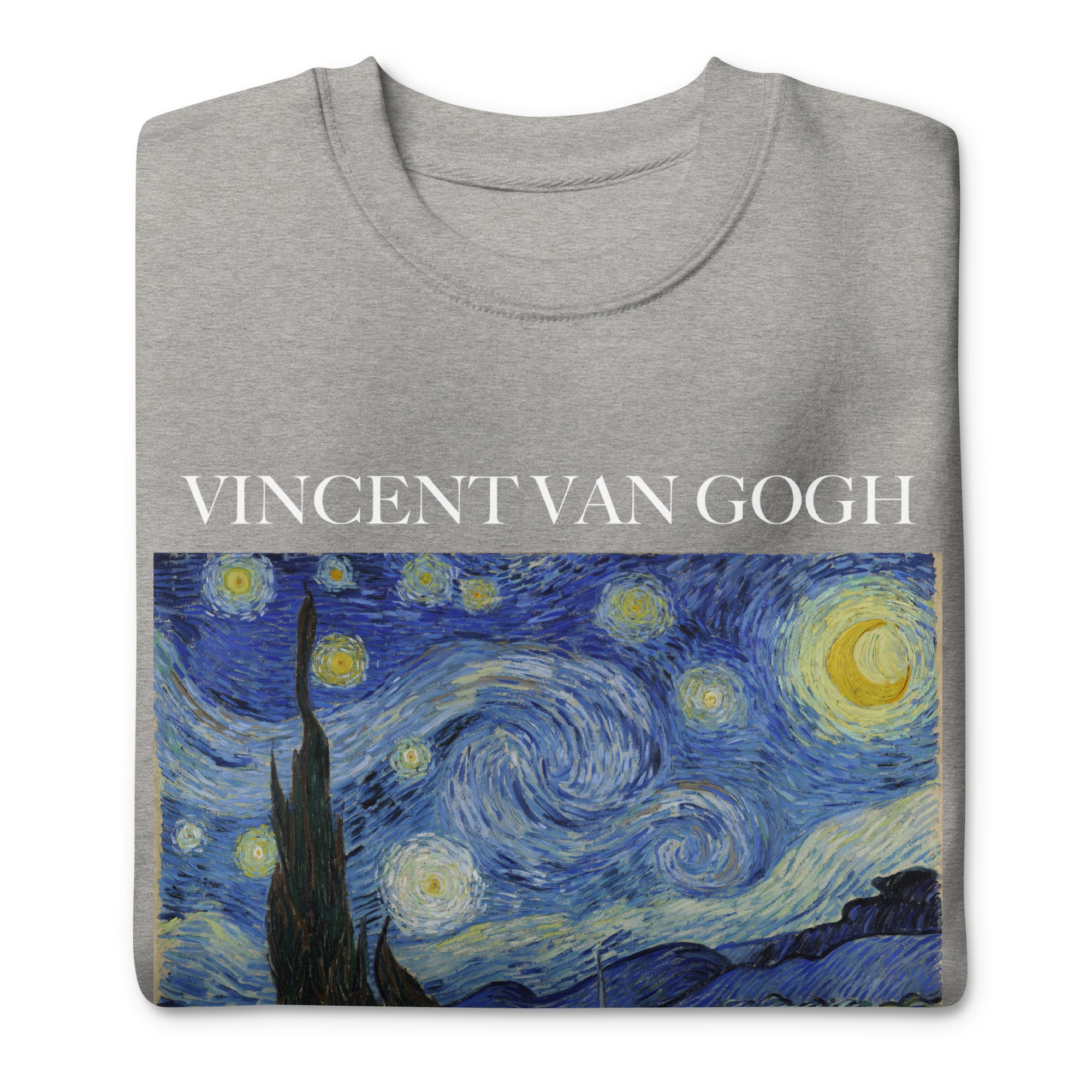 Vincent van Gogh 'Starry Night' Famous Painting Sweatshirt | Unisex Premium Sweatshirt