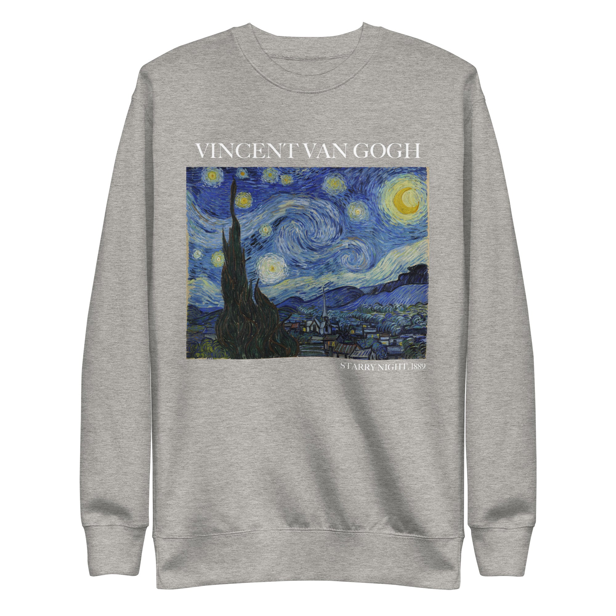 Vincent van Gogh 'Starry Night' Famous Painting Sweatshirt | Unisex Premium Sweatshirt