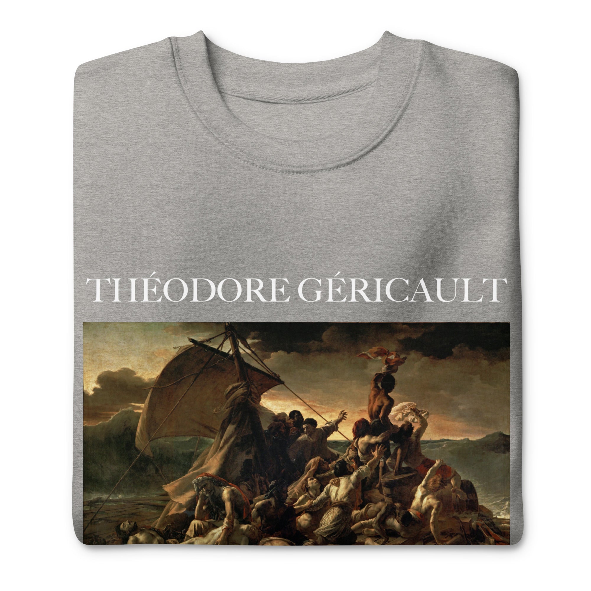 Théodore Géricault 'The Raft of the Medusa' Famous Painting Sweatshirt | Unisex Premium Sweatshirt